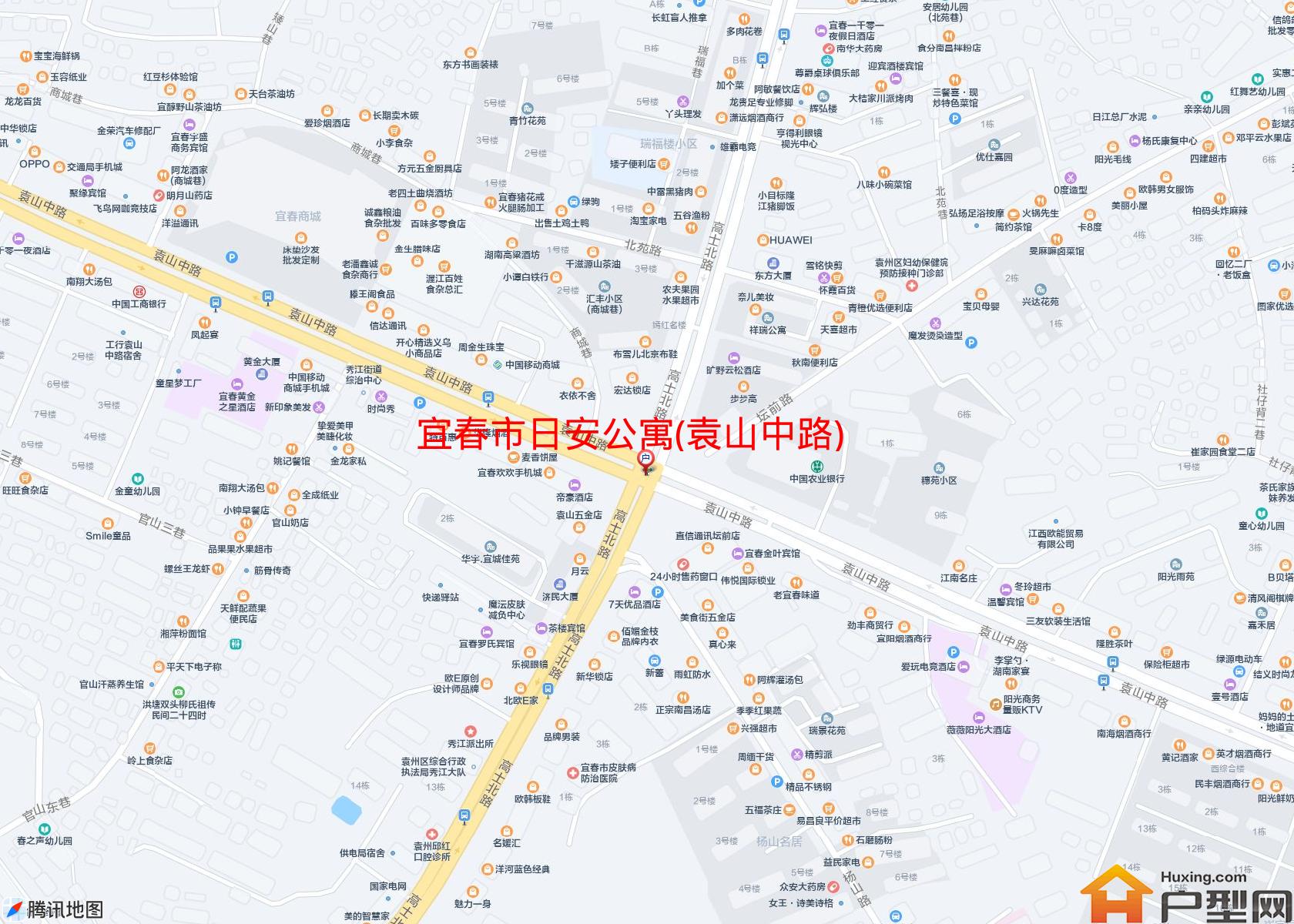 日安公寓(袁山中路)小区 - 户型网
