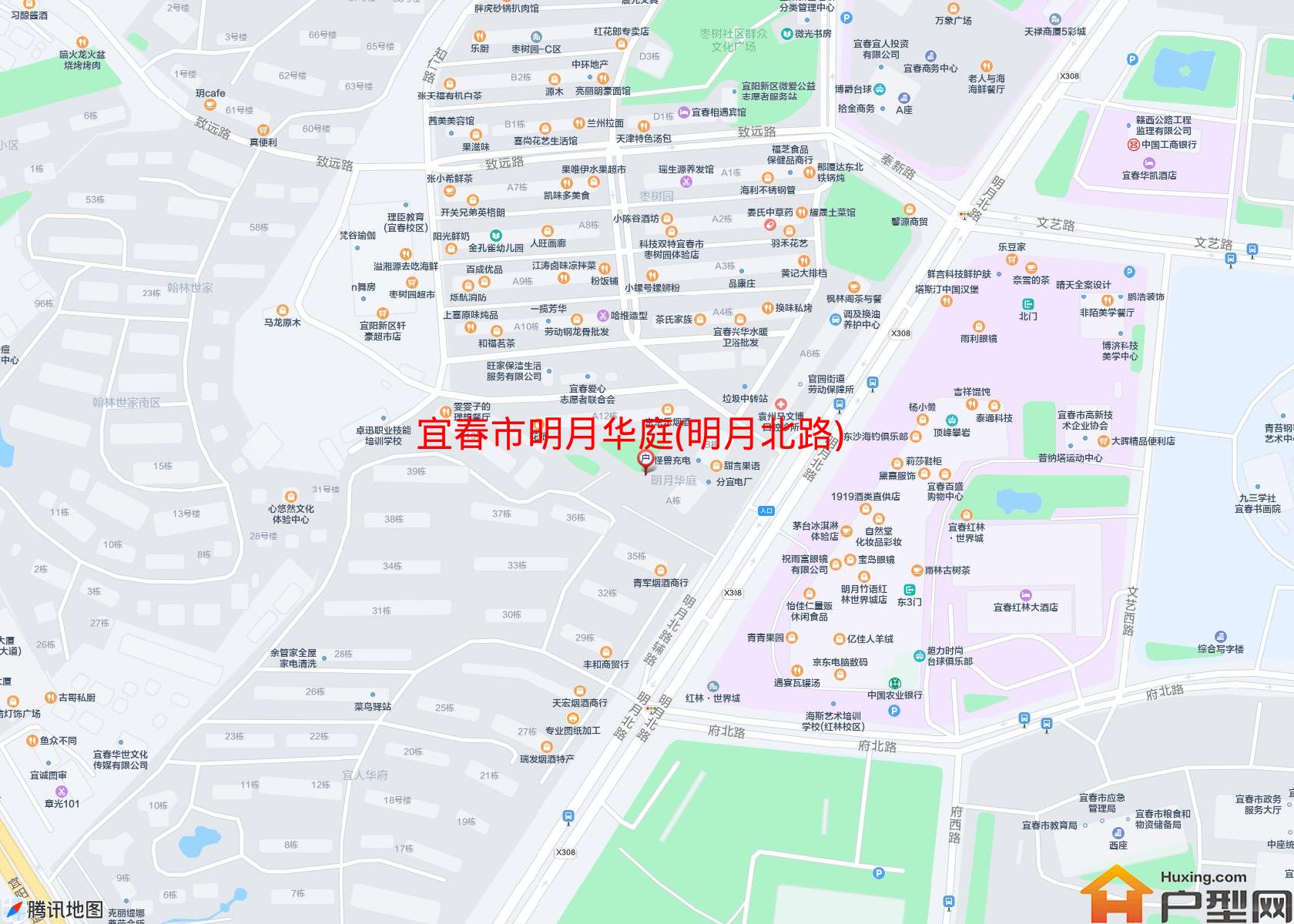 明月华庭(明月北路)小区 - 户型网