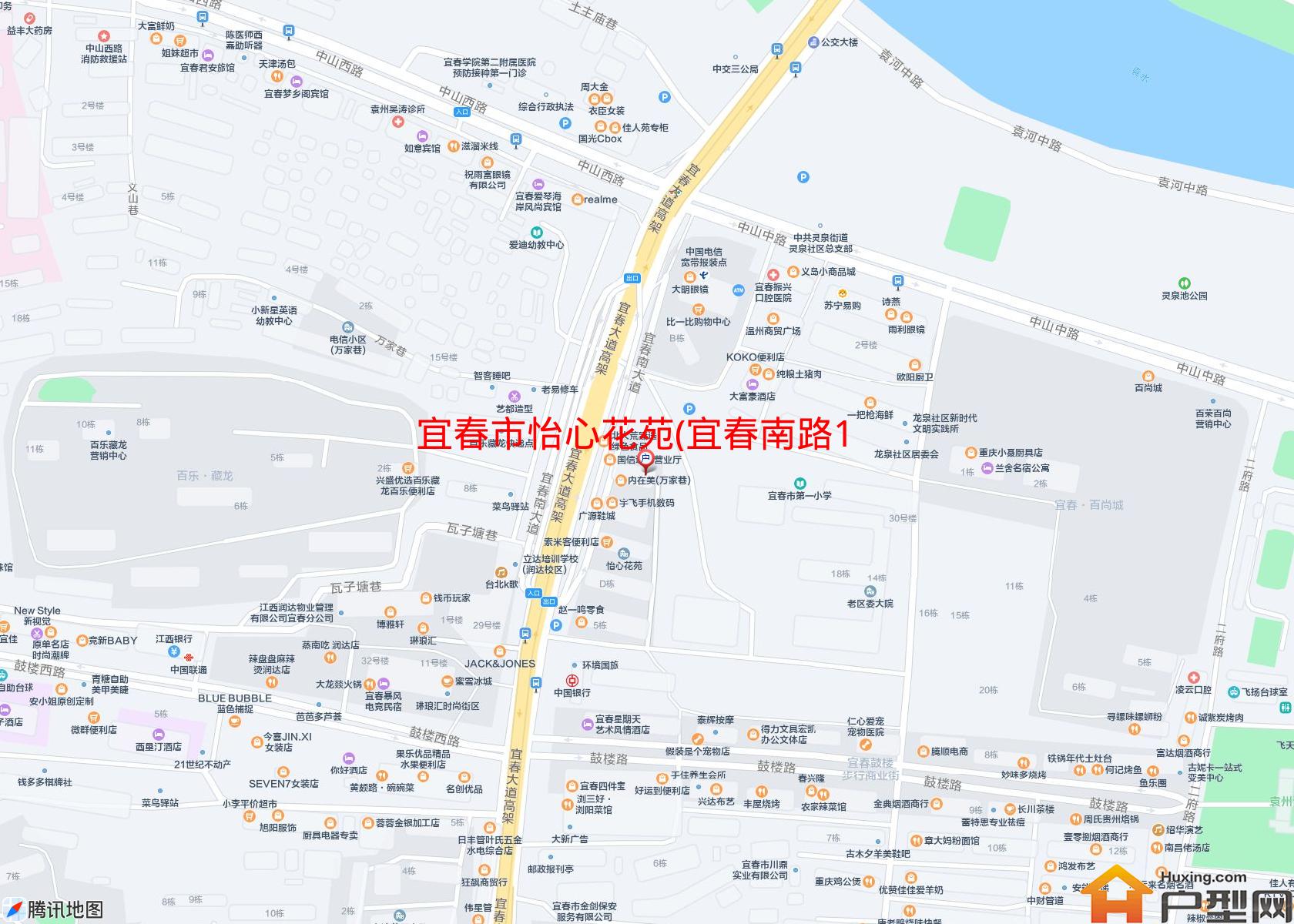 怡心花苑(宜春南路109号)小区 - 户型网