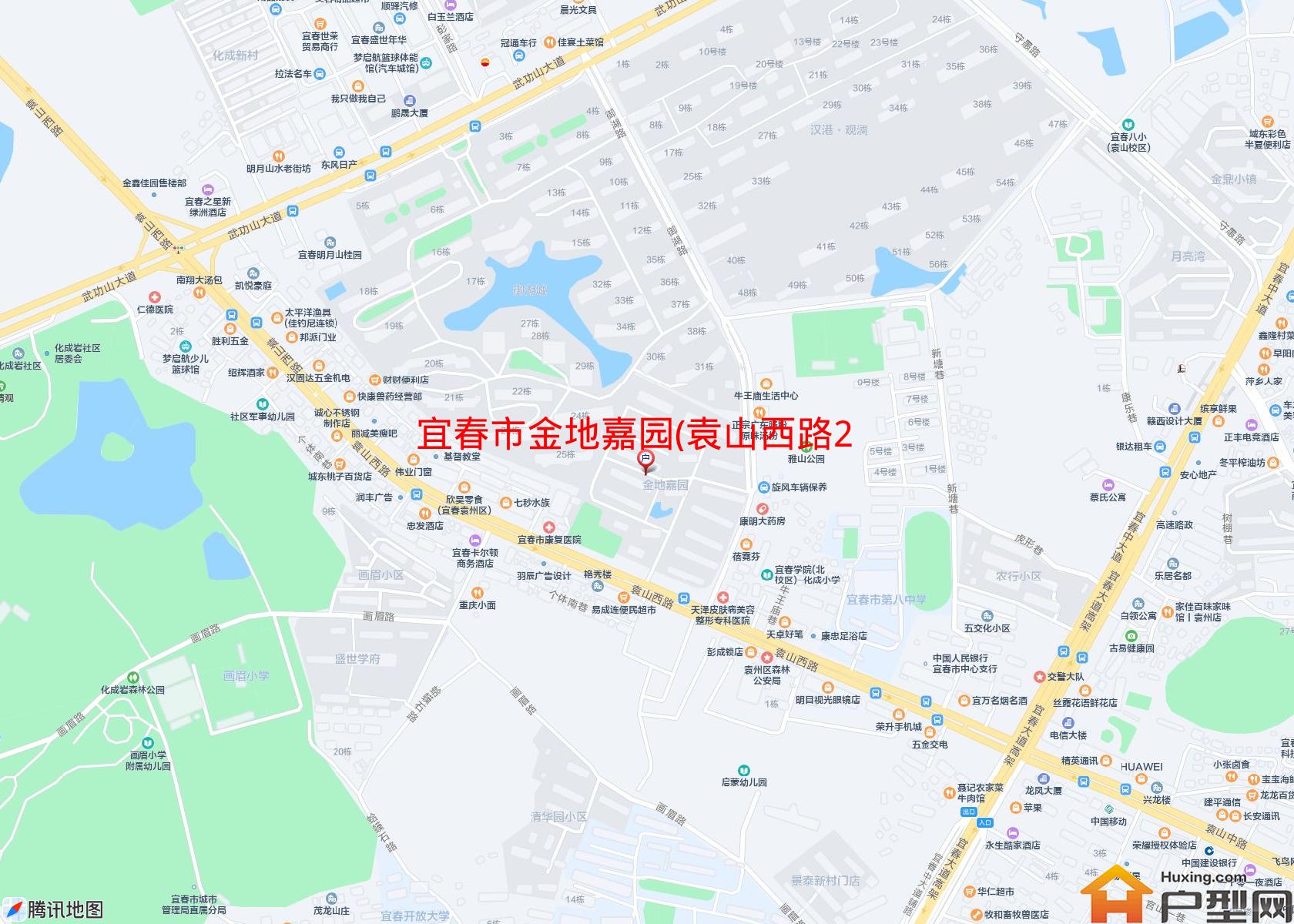 金地嘉园(袁山西路206号)小区 - 户型网