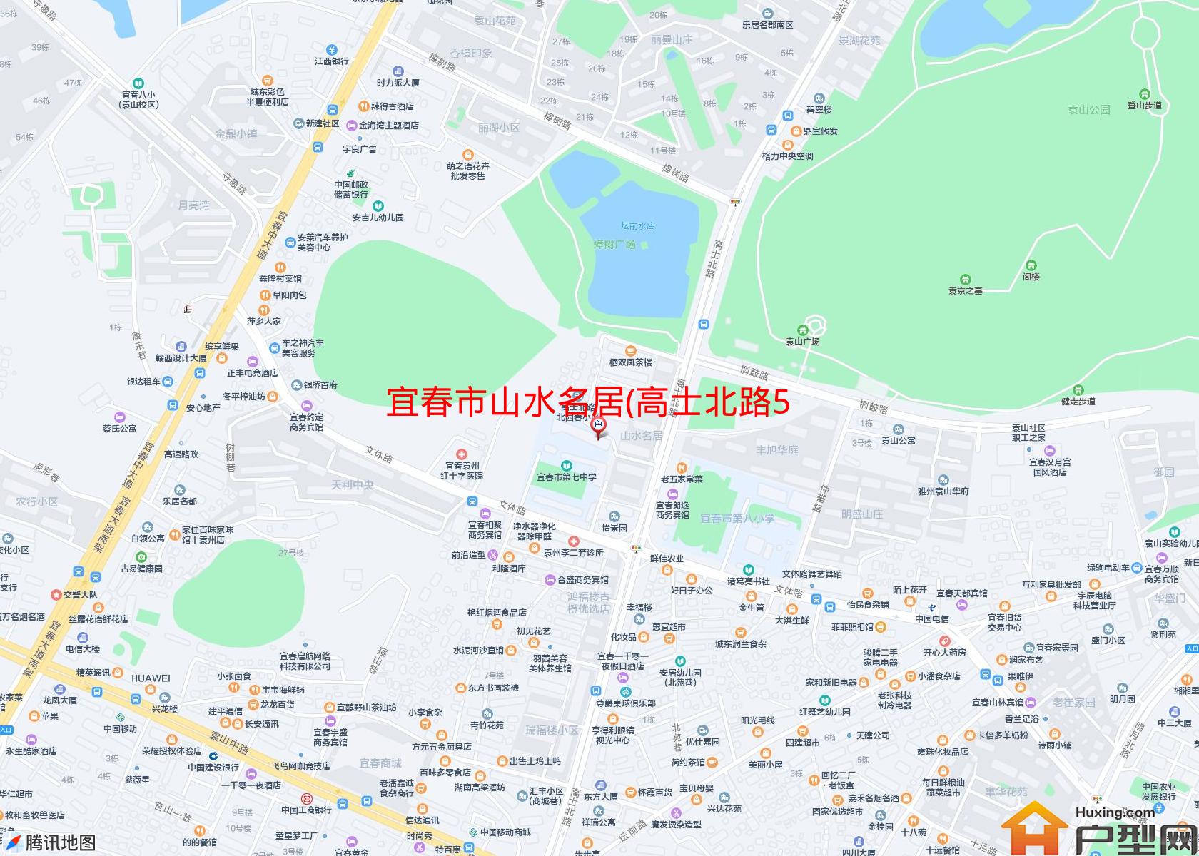 山水名居(高士北路597号)小区 - 户型网