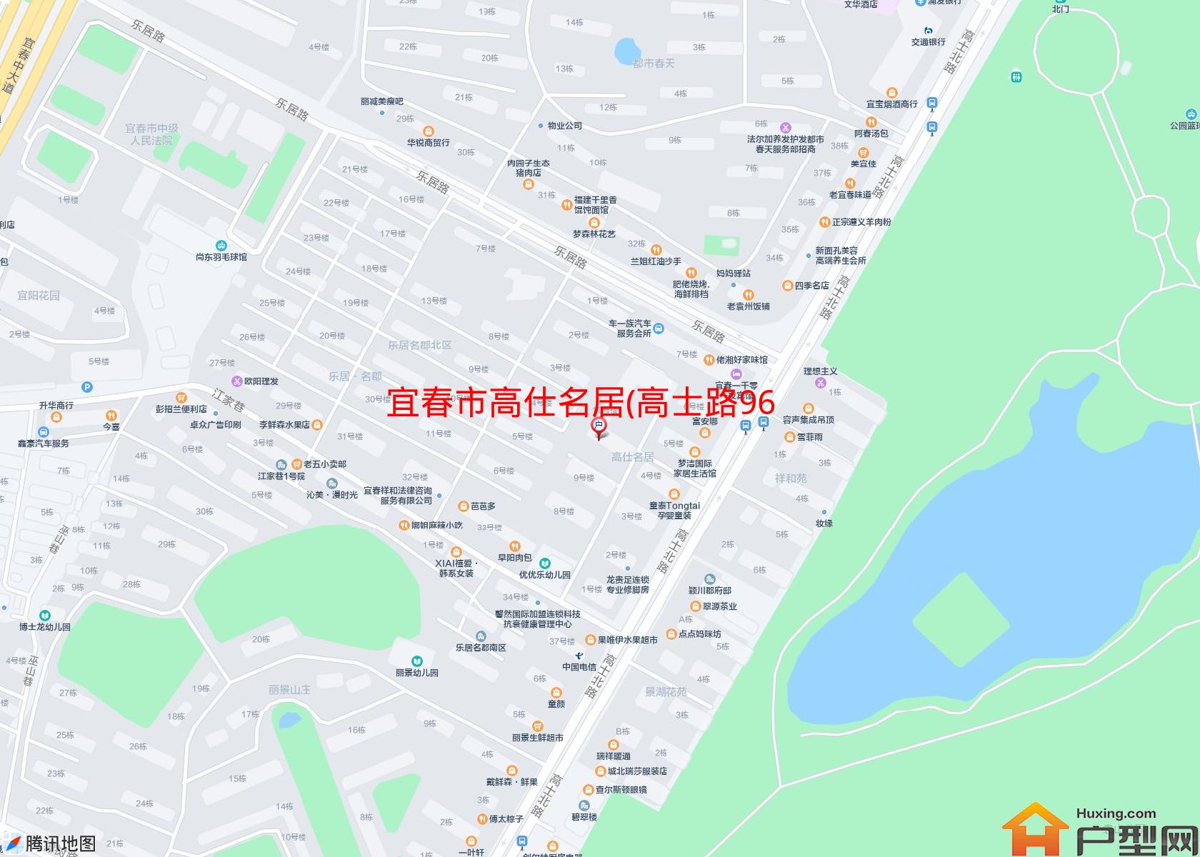 高仕名居(高士路968号)小区 - 户型网