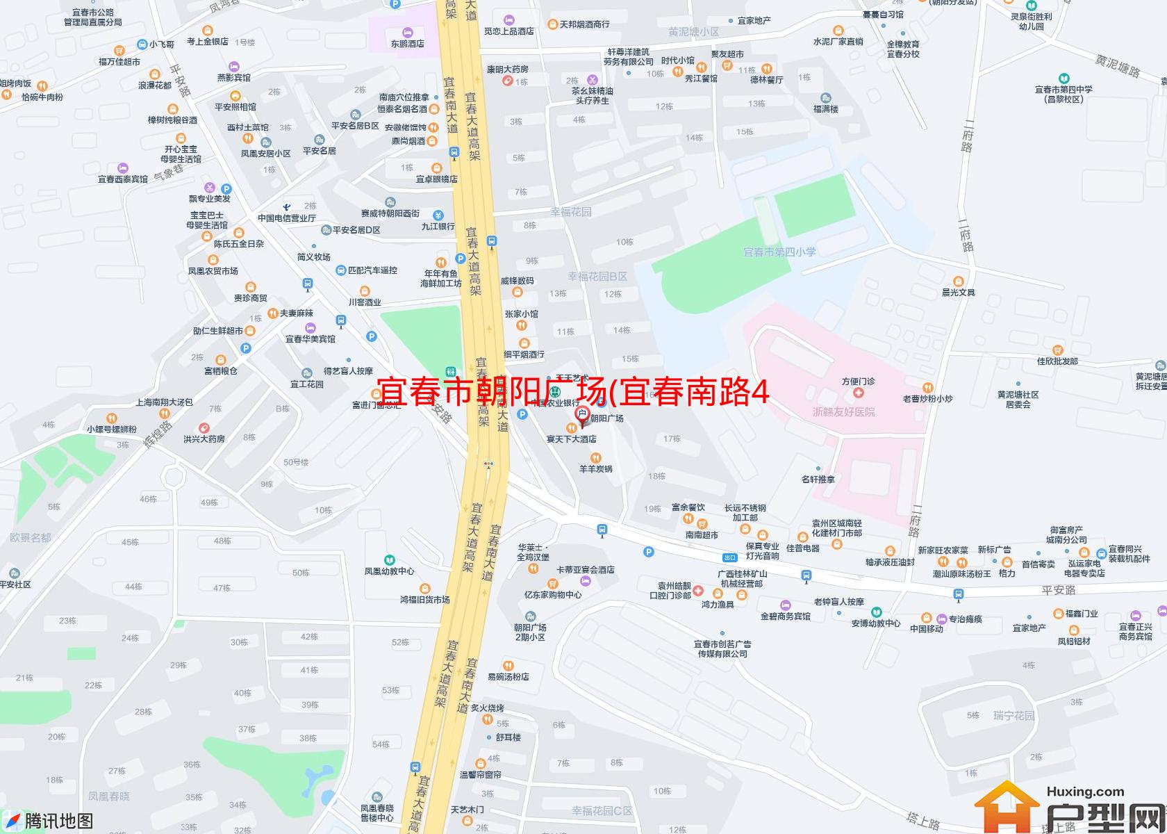 朝阳广场(宜春南路489号)小区 - 户型网