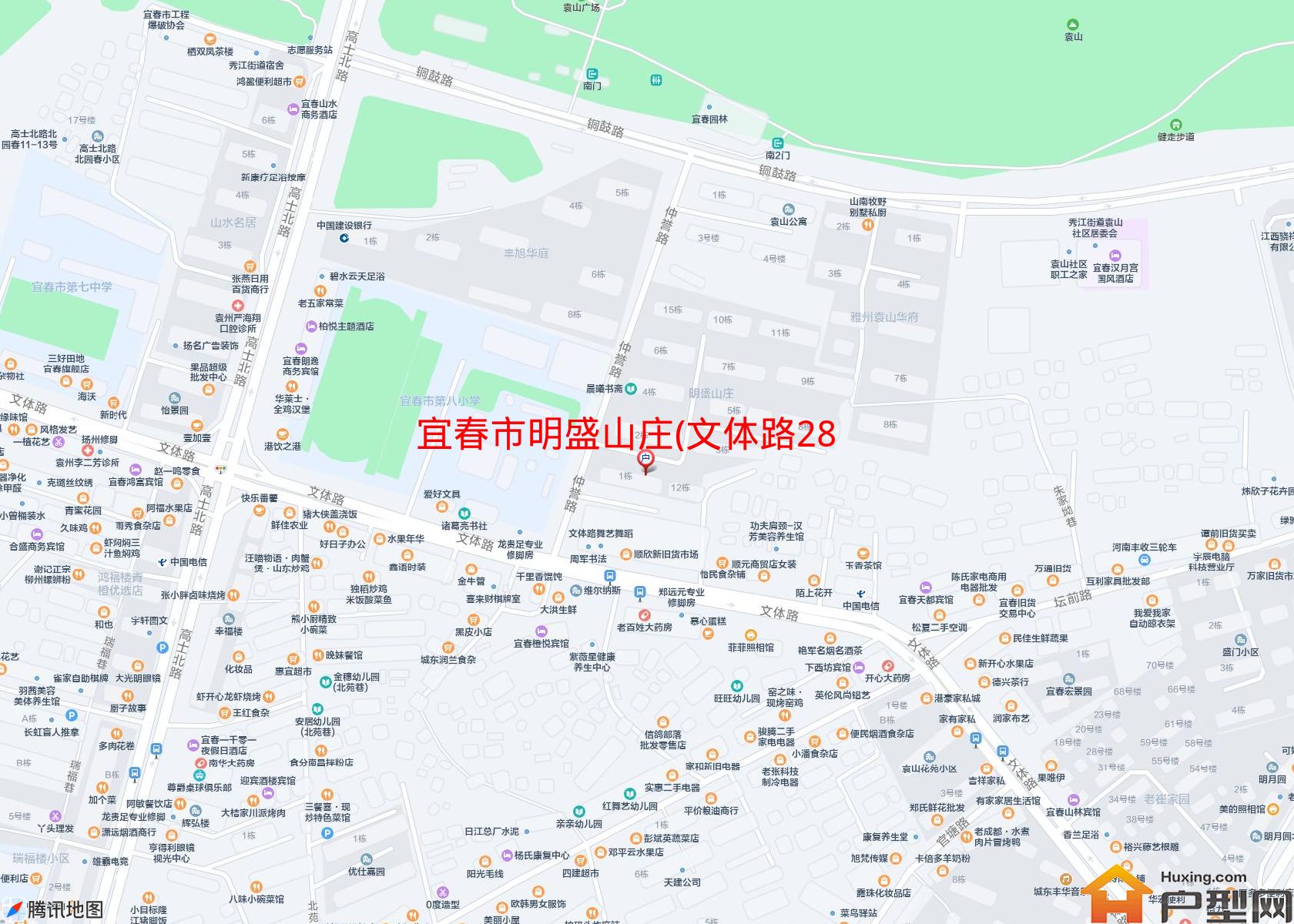 明盛山庄(文体路280号)小区 - 户型网