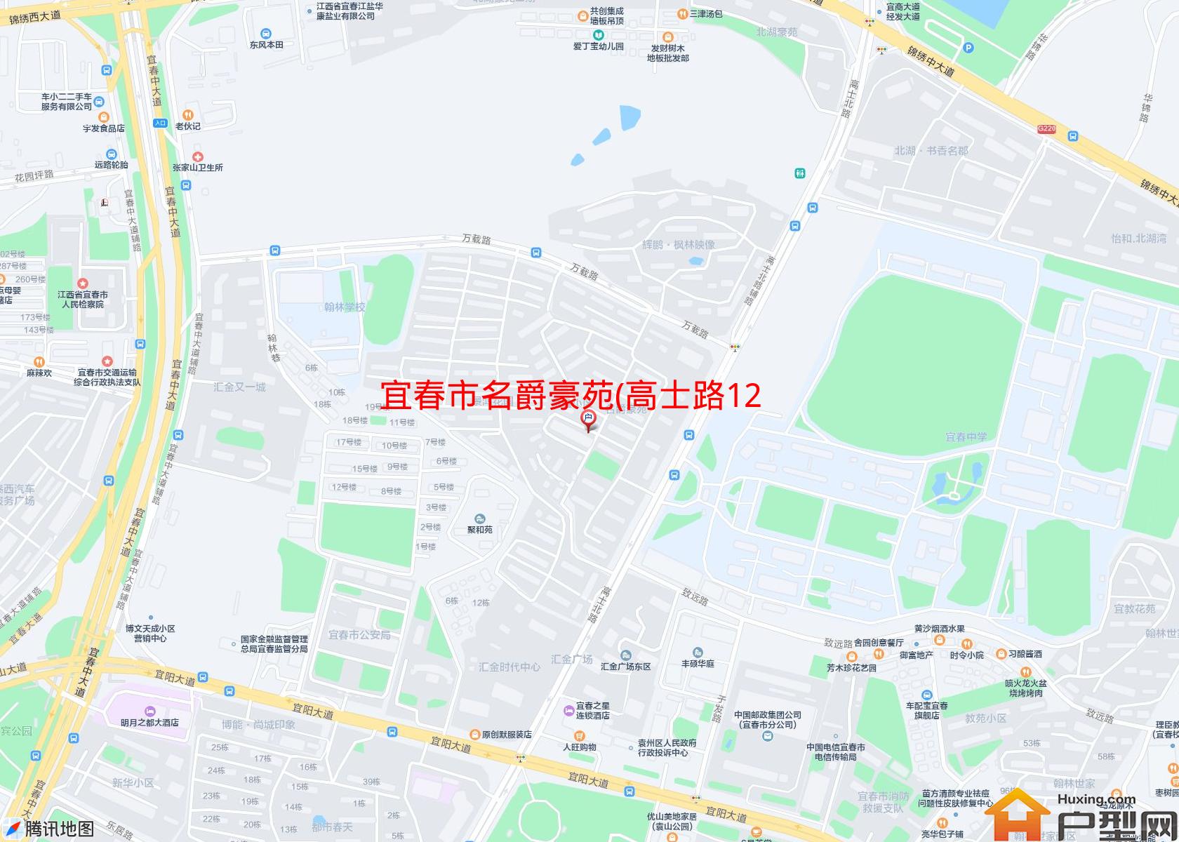 名爵豪苑(高士路1238号)小区 - 户型网