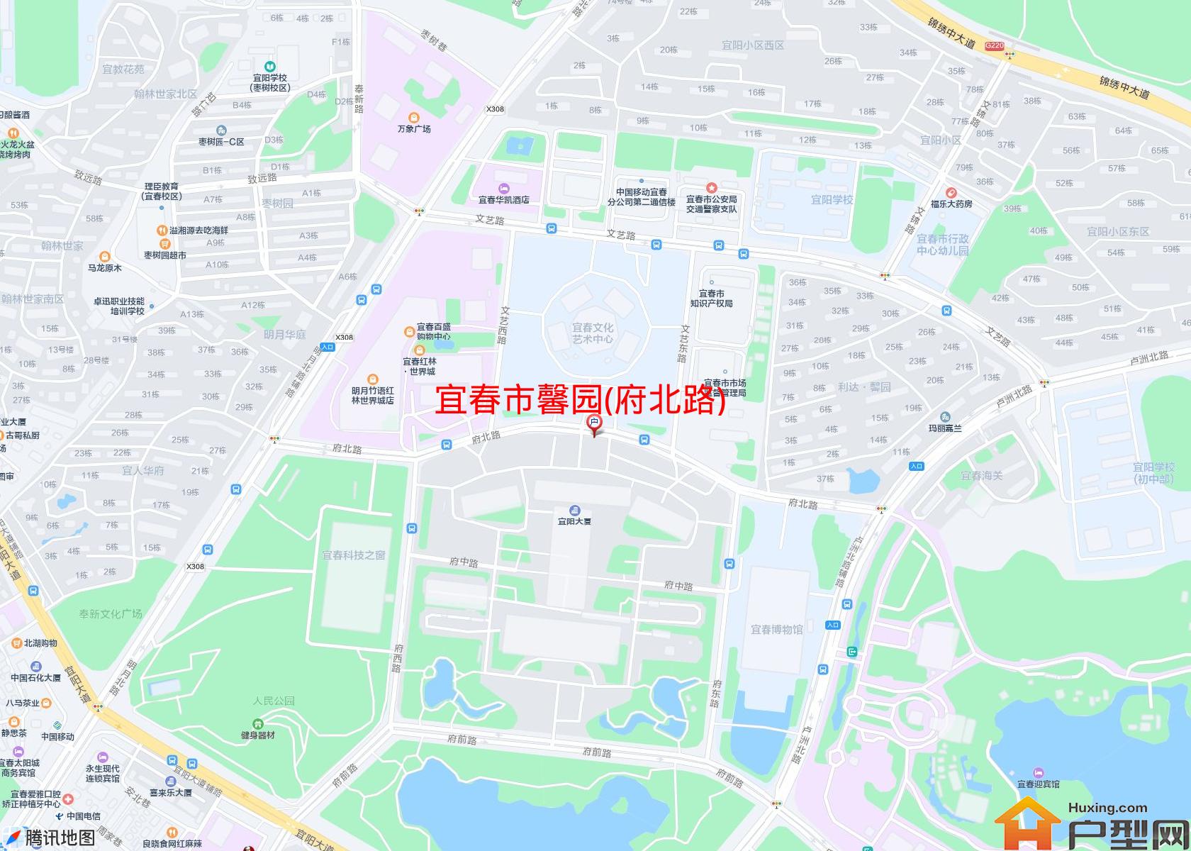 馨园(府北路)小区 - 户型网