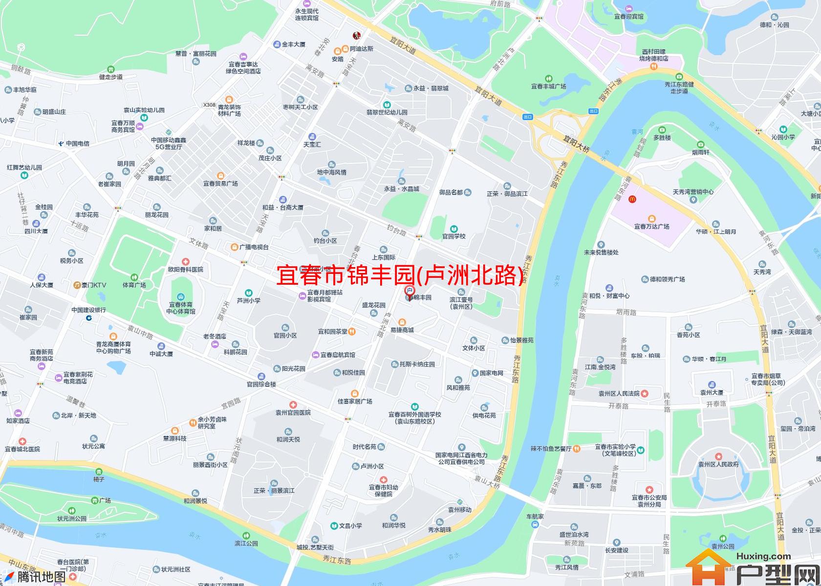锦丰园(卢洲北路)小区 - 户型网