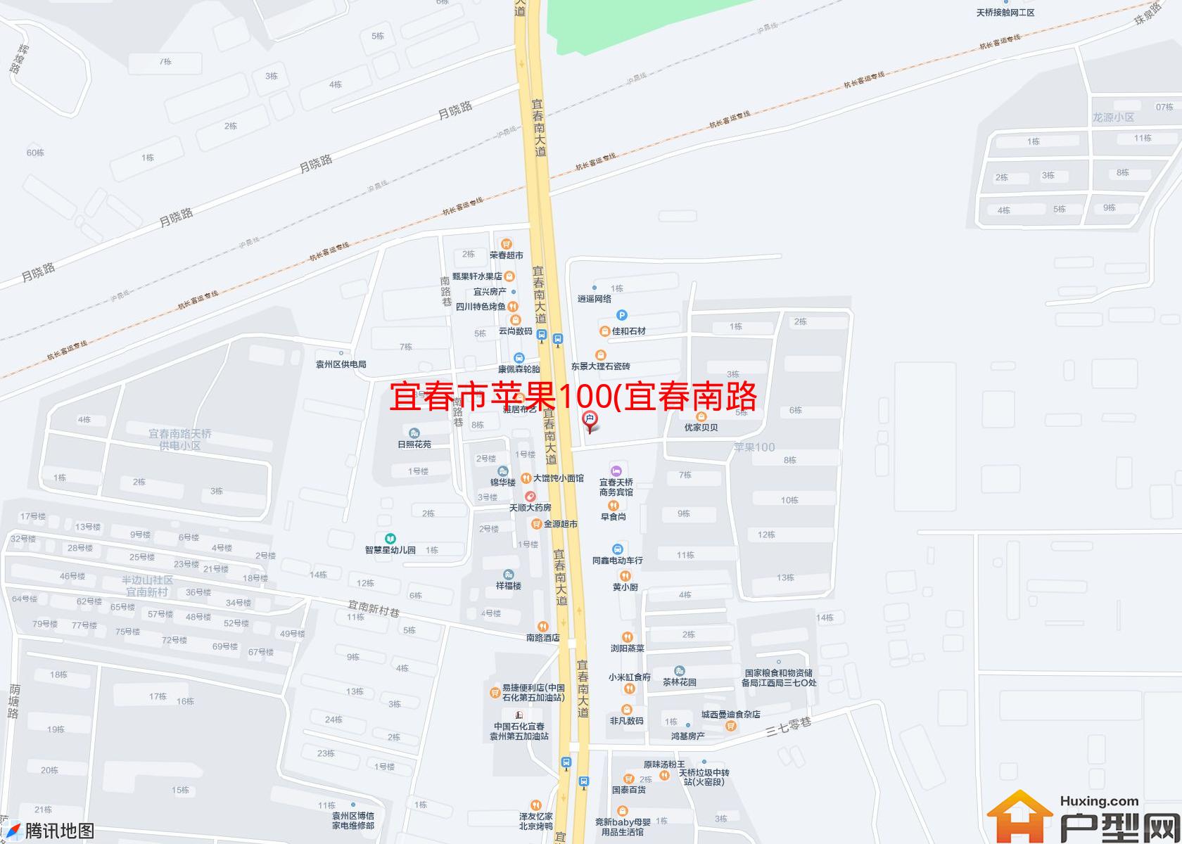 苹果100(宜春南路609号)小区 - 户型网