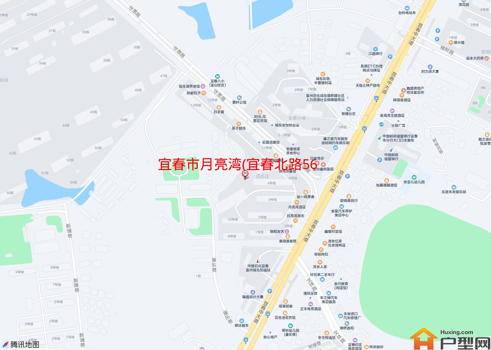 月亮湾(宜春北路568号)小区 - 户型网