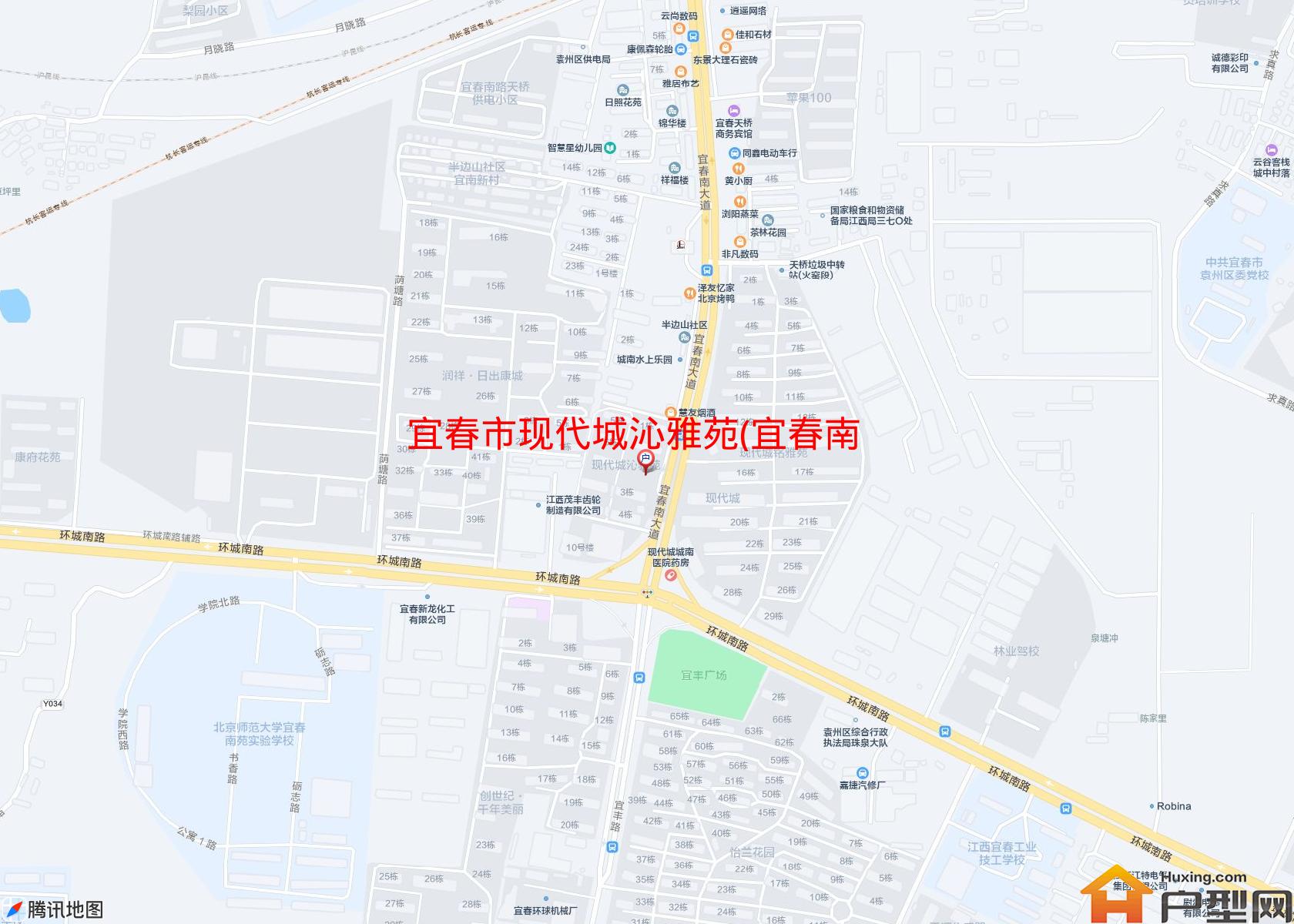 现代城沁雅苑(宜春南路717号)小区 - 户型网