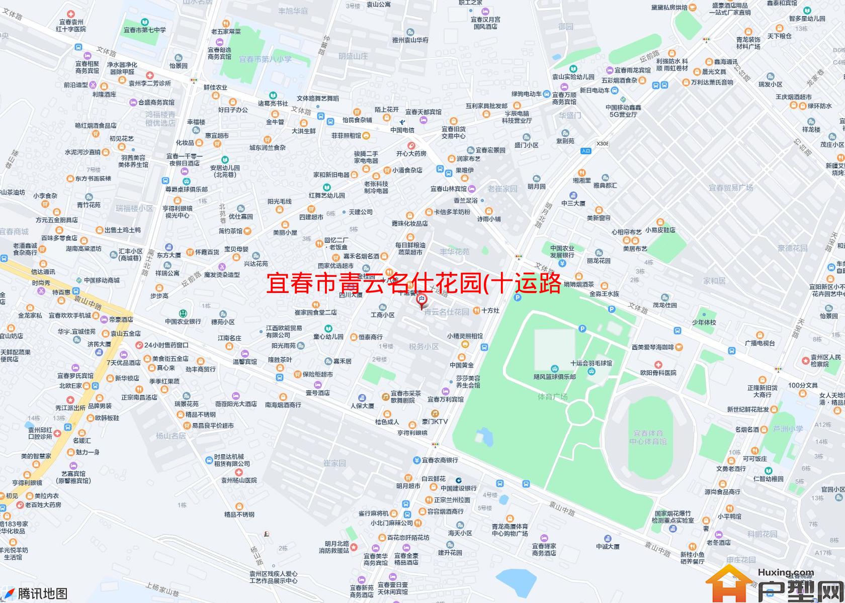 青云名仕花园(十运路15号)小区 - 户型网