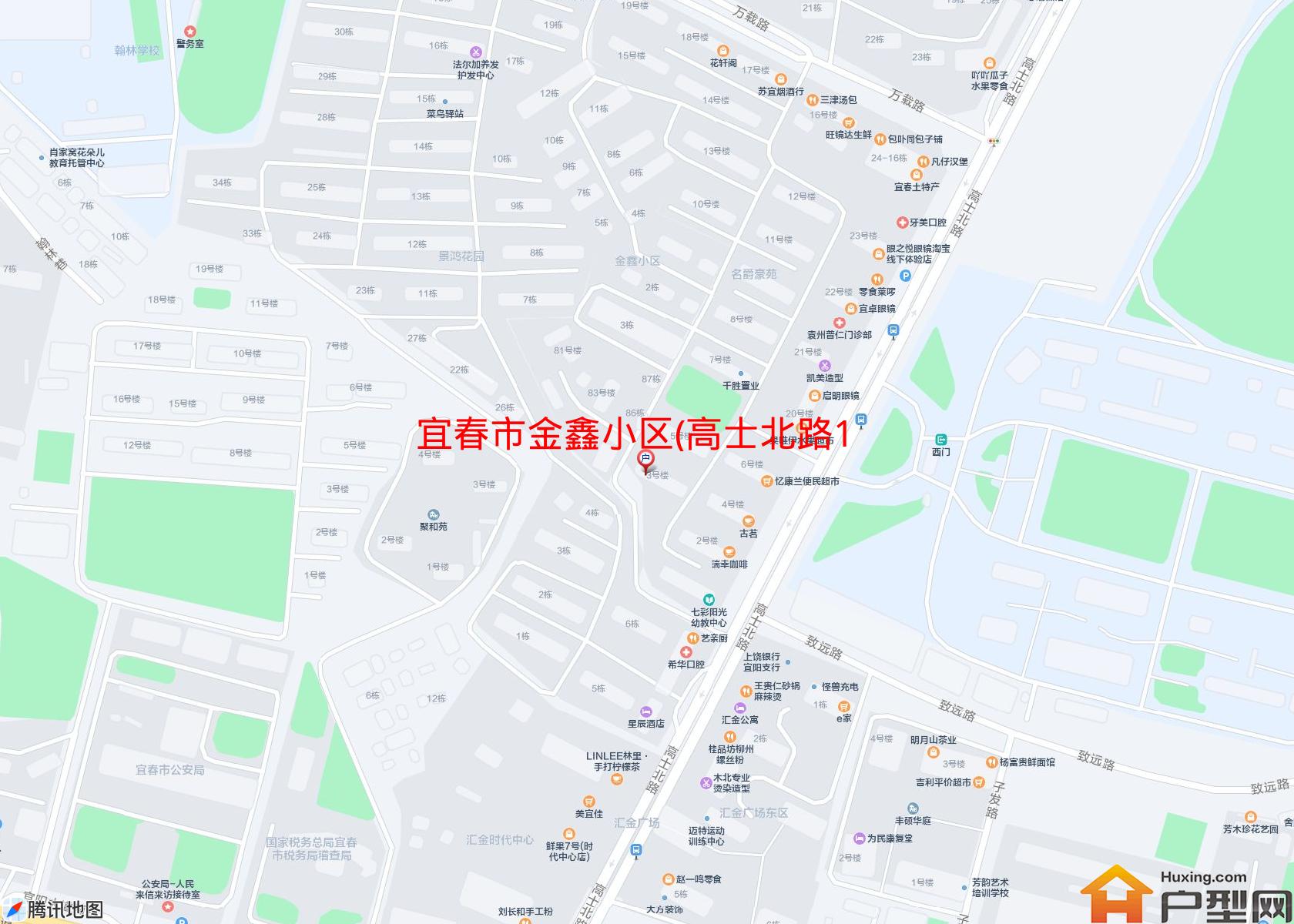 金鑫小区(高士北路1178号)小区 - 户型网