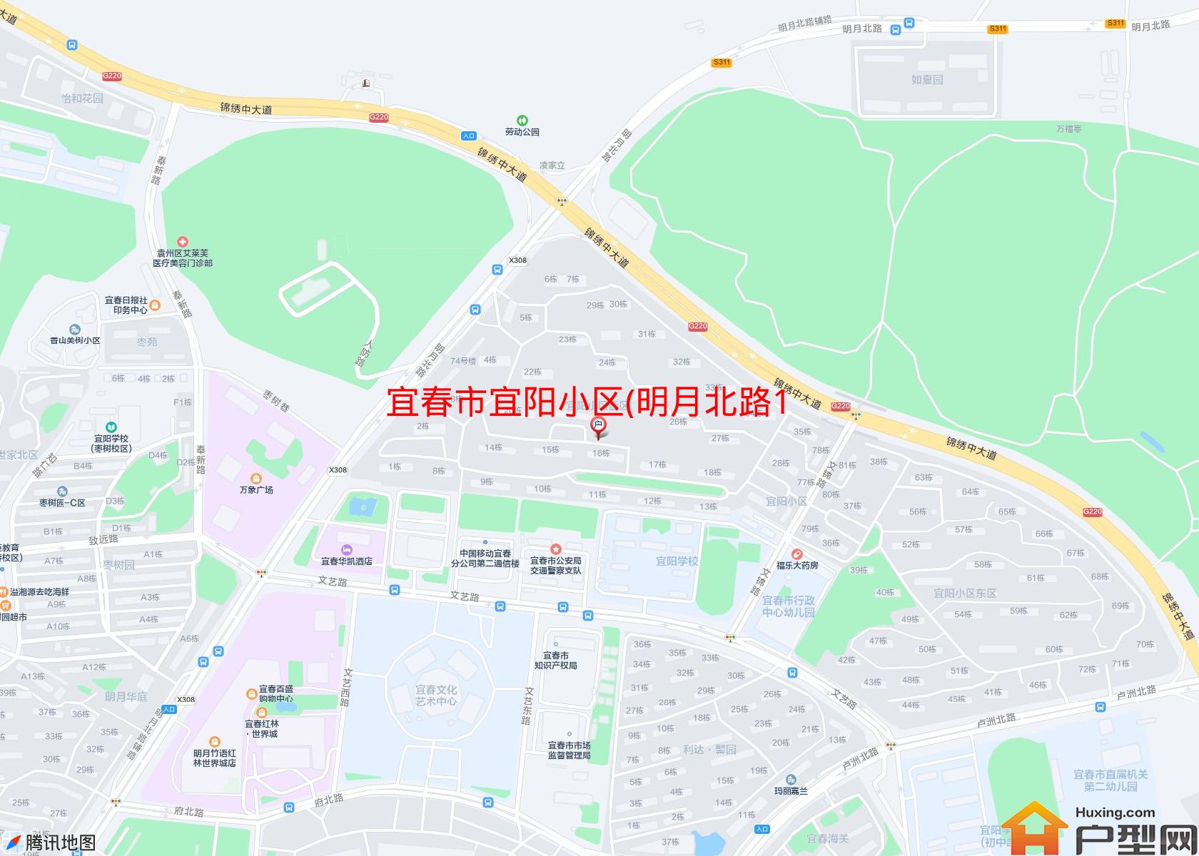 宜阳小区(明月北路1009号)小区 - 户型网