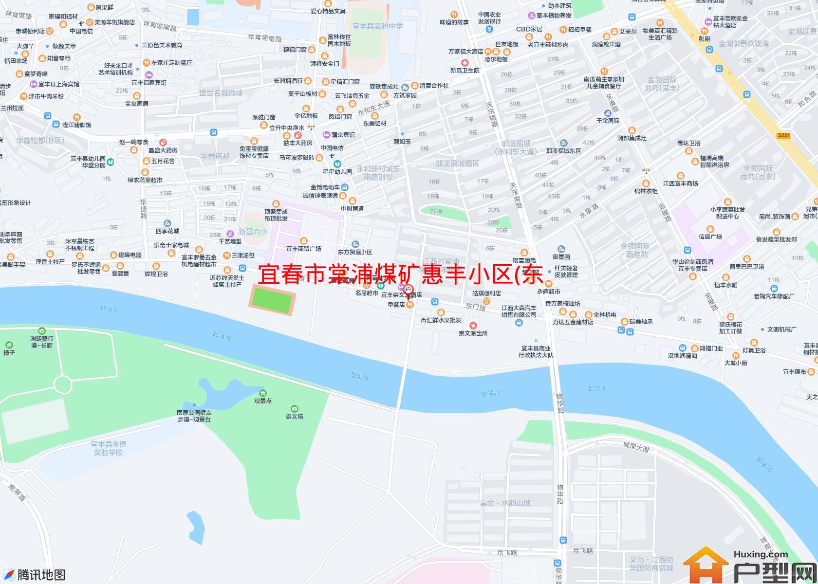 棠浦煤矿惠丰小区(东门路)小区 - 户型网