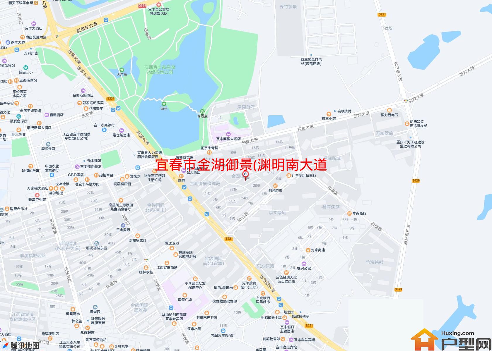 金湖御景(渊明南大道)小区 - 户型网