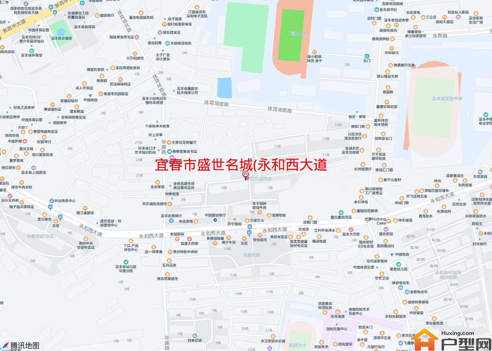 盛世名城(永和西大道19号)小区 - 户型网