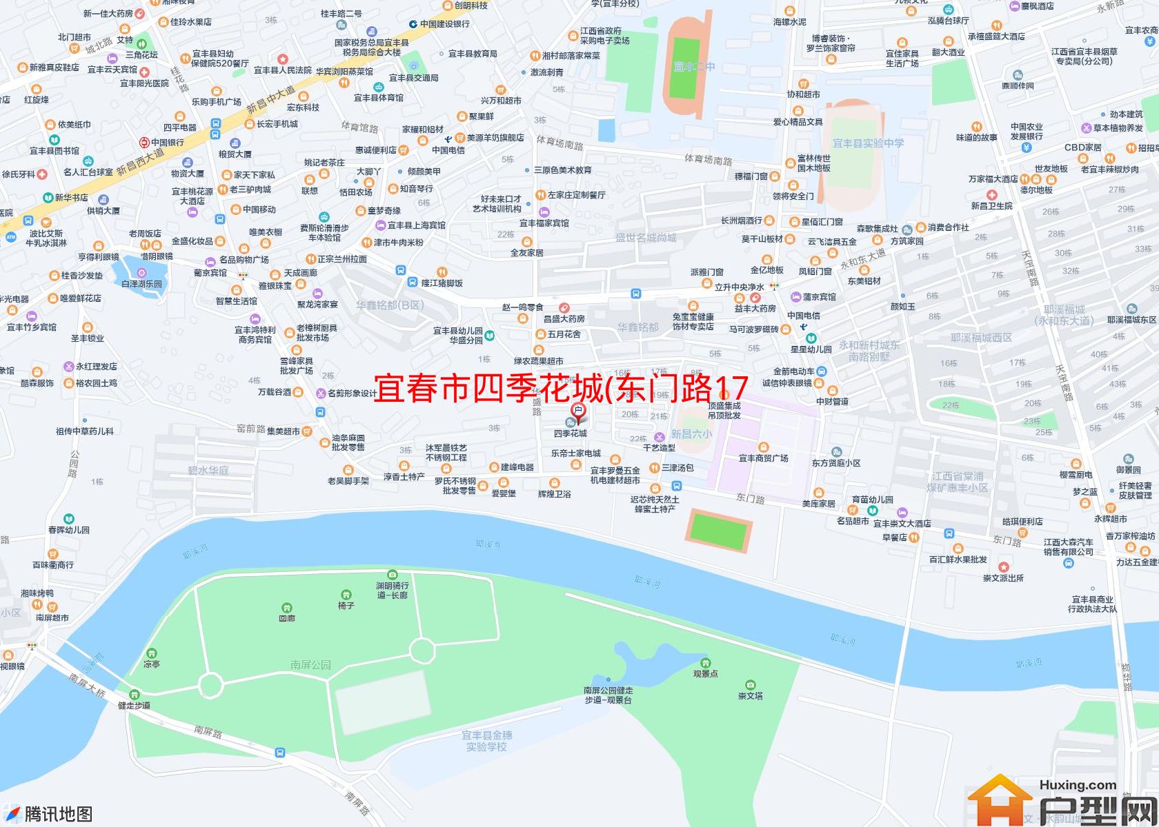 四季花城(东门路171号)小区 - 户型网