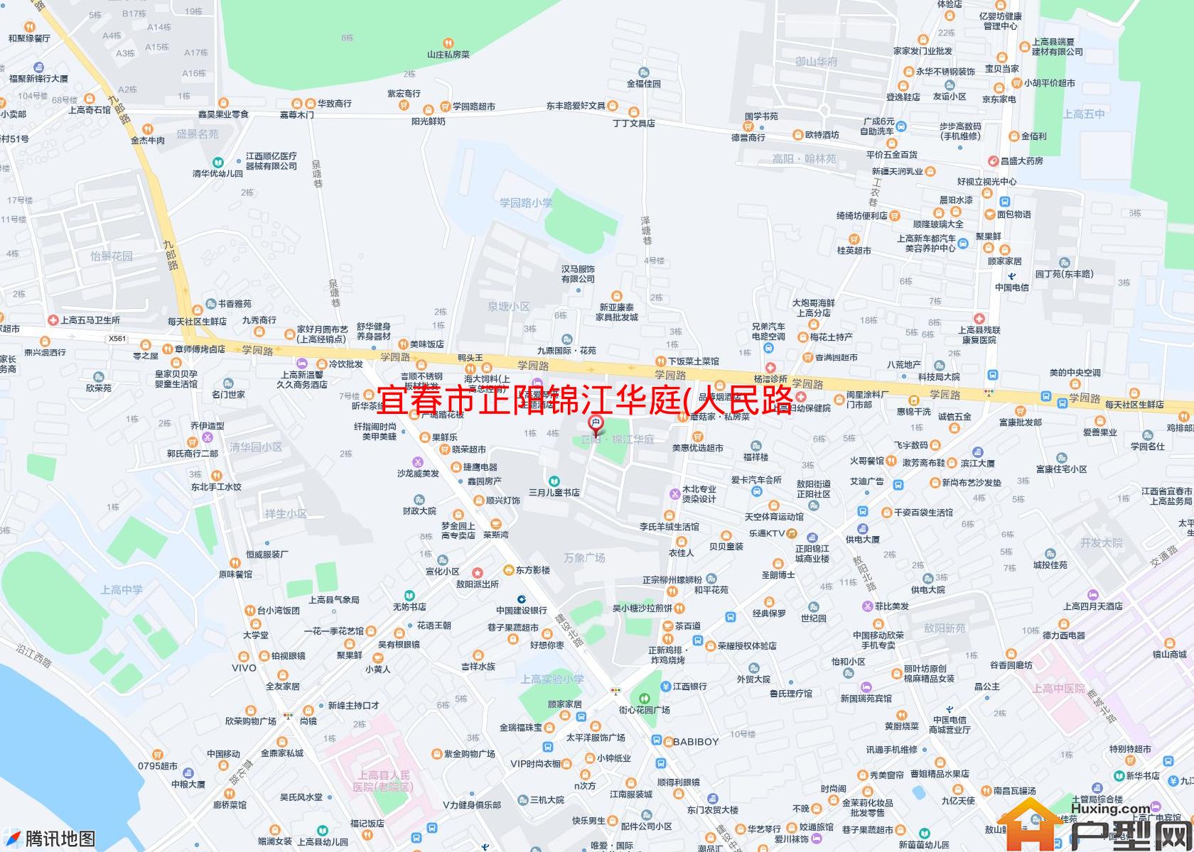 正阳锦江华庭(人民路33号)小区 - 户型网