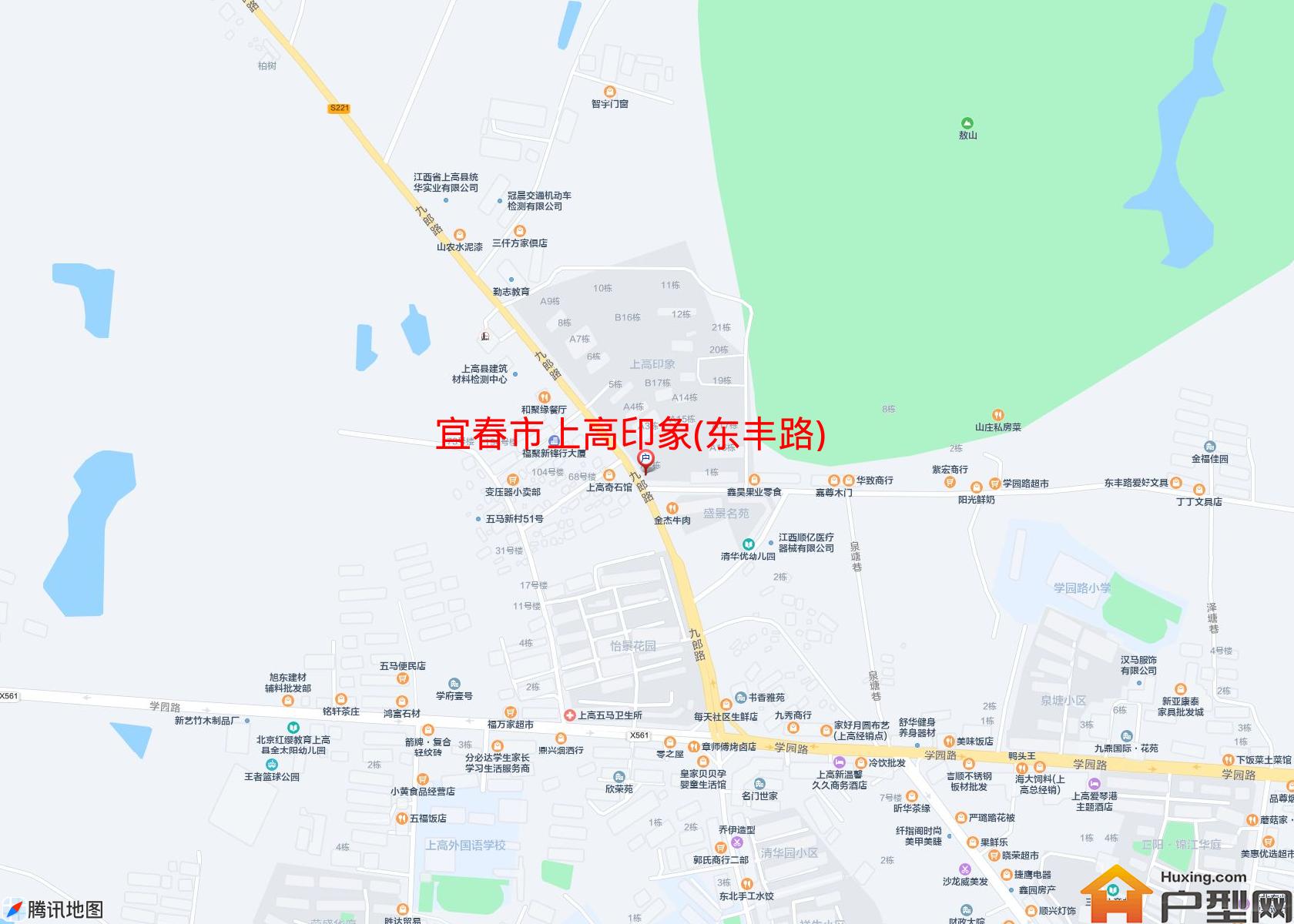 上高印象(东丰路)小区 - 户型网