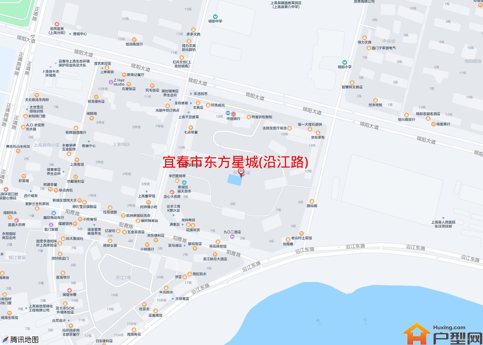 东方星城(沿江路)小区 - 户型网
