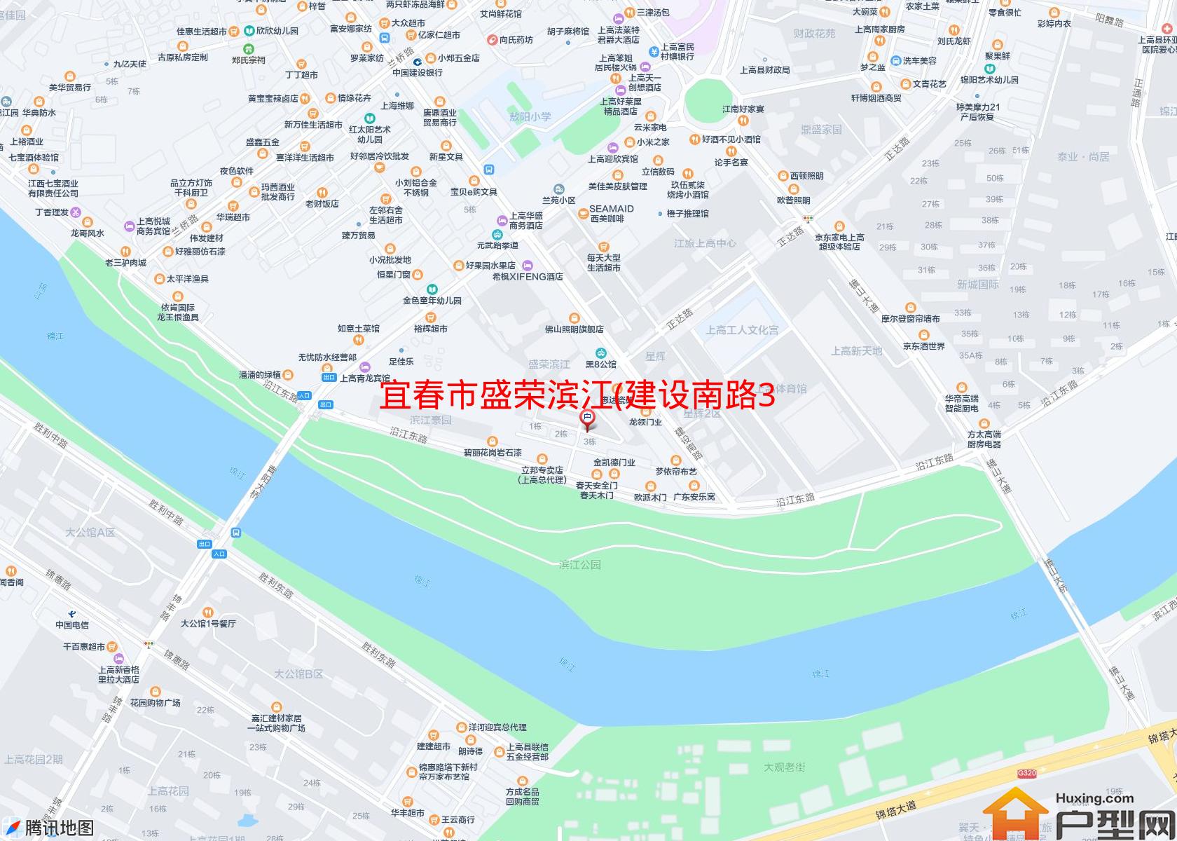 盛荣滨江(建设南路32附1号)小区 - 户型网