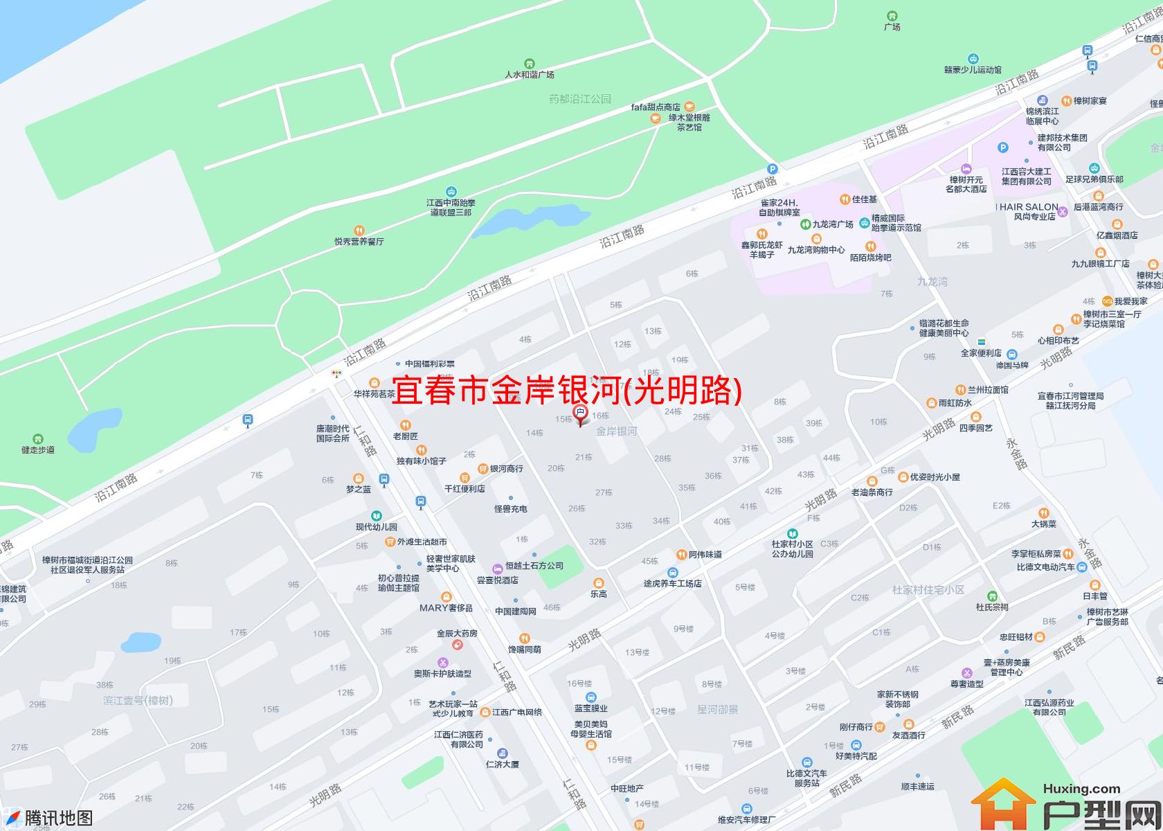 金岸银河(光明路)小区 - 户型网