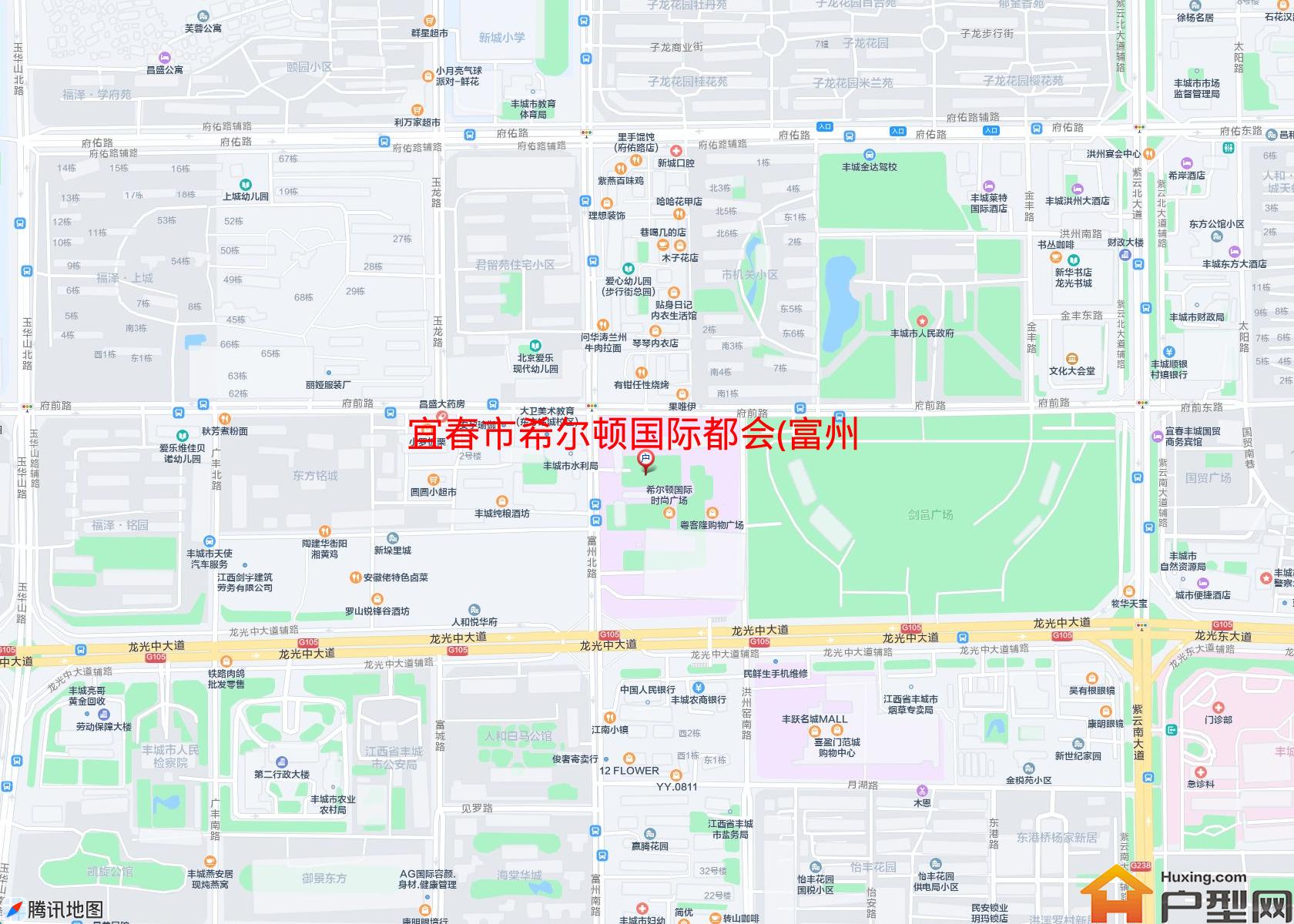 希尔顿国际都会(富州路639号)小区 - 户型网