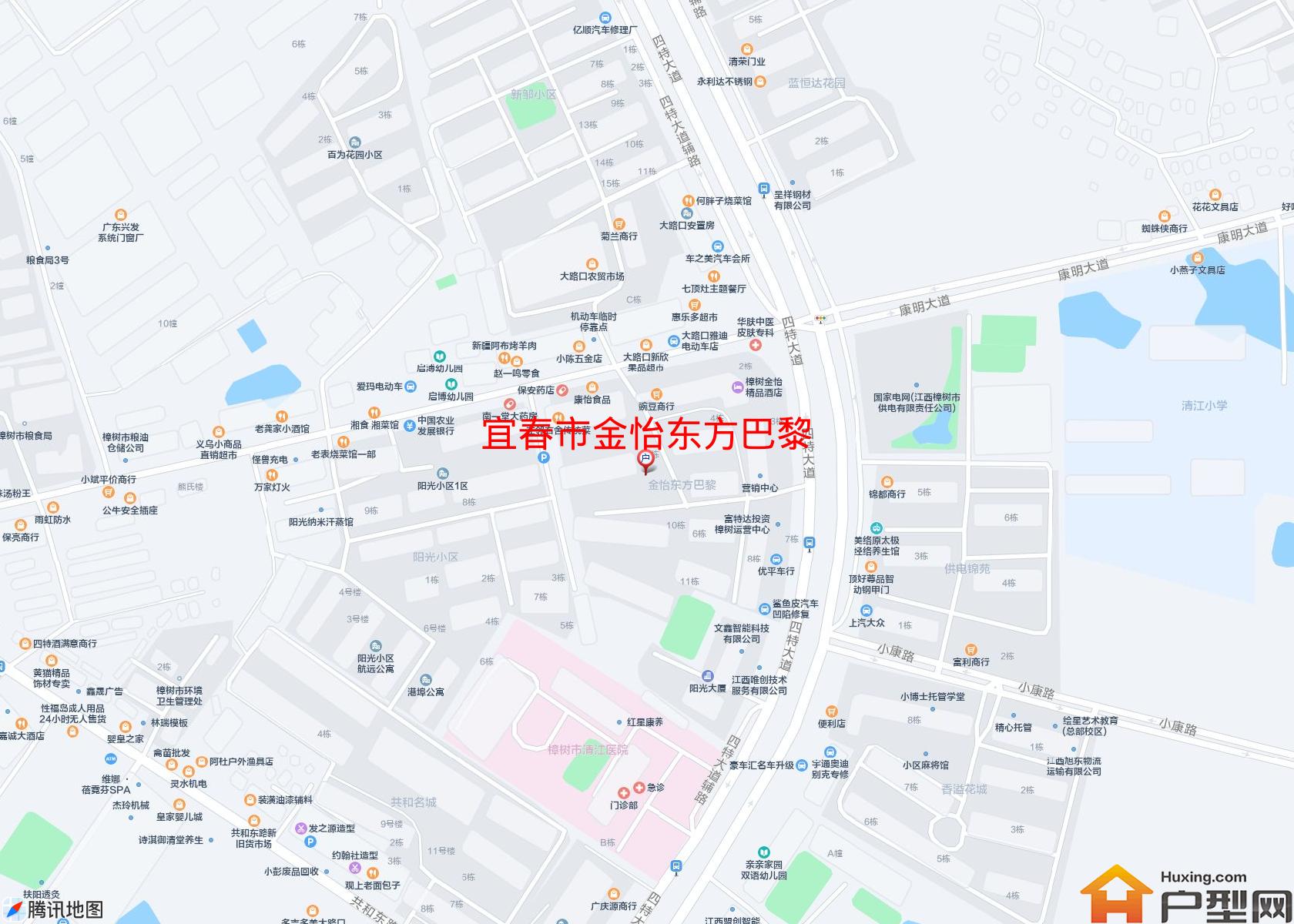 金怡东方巴黎小区 - 户型网