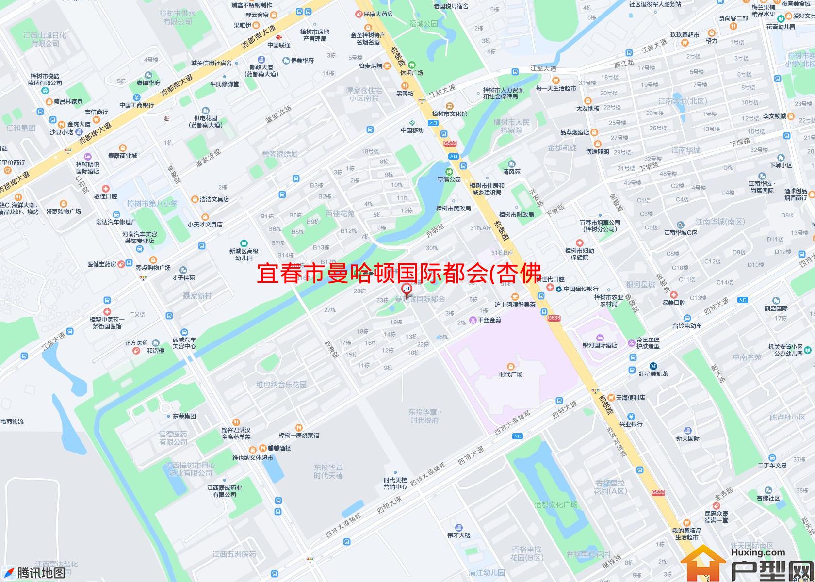 曼哈顿国际都会(杏佛路88号)小区 - 户型网