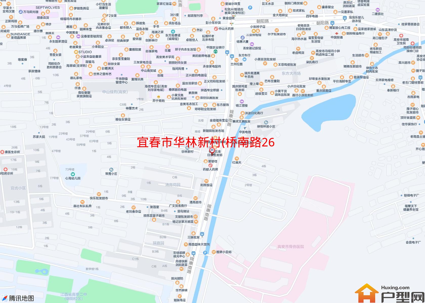 华林新村(桥南路264号)小区 - 户型网