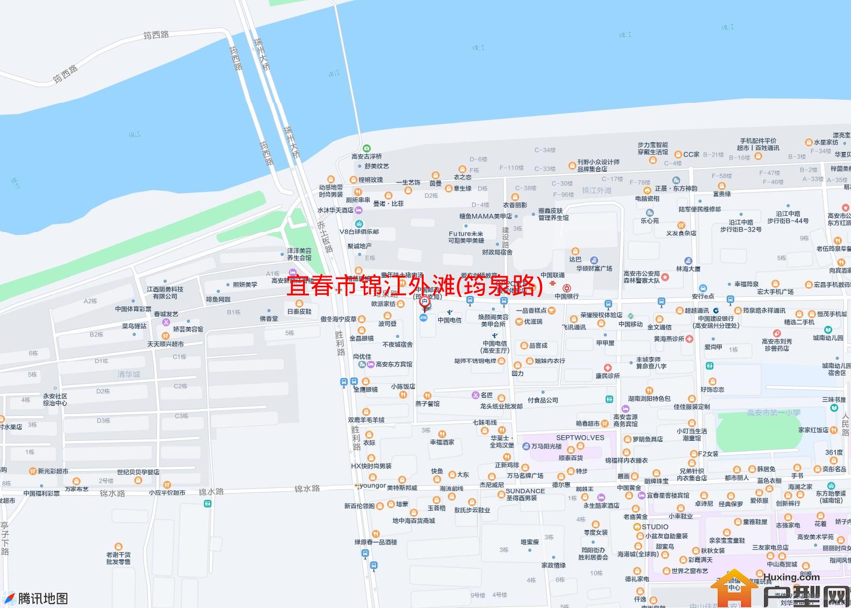 锦江外滩(筠泉路)小区 - 户型网