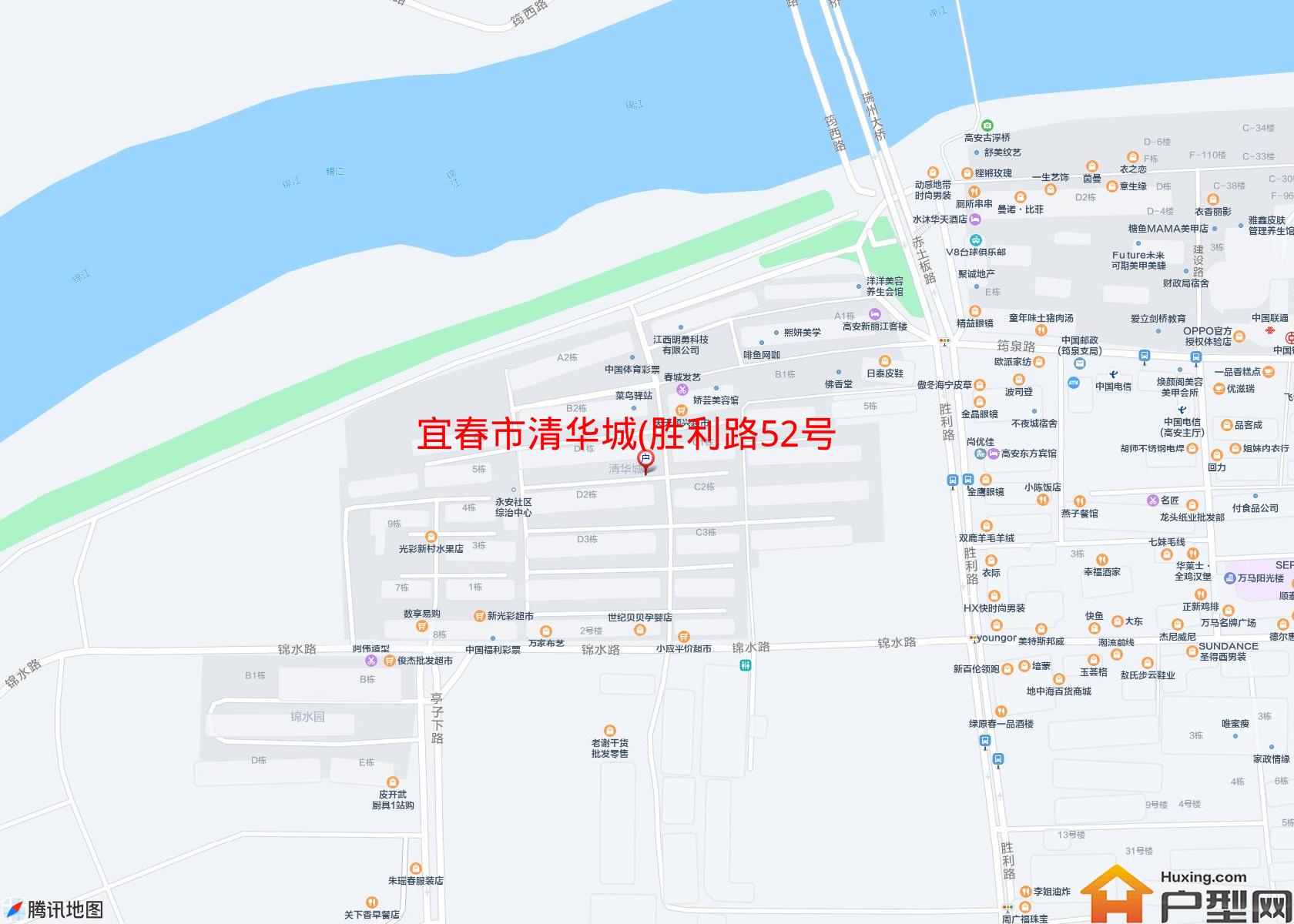 清华城(胜利路52号)小区 - 户型网