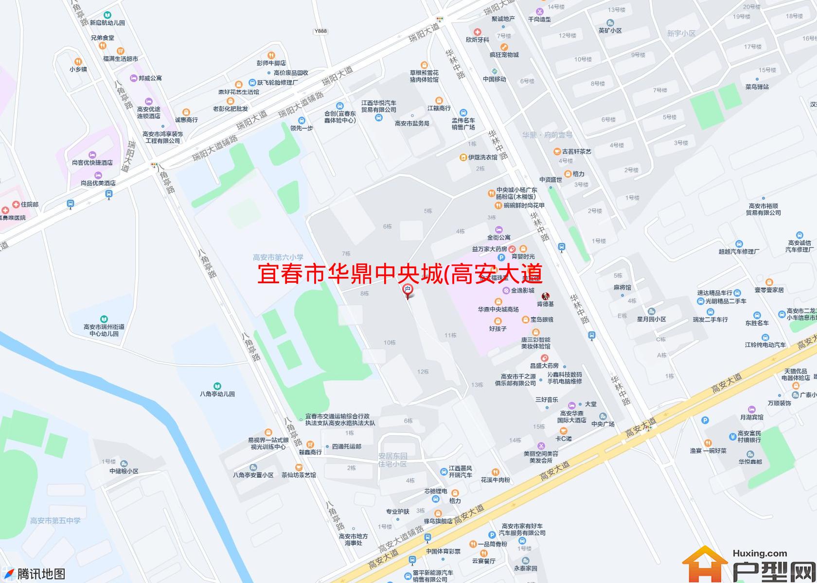 华鼎中央城(高安大道)小区 - 户型网