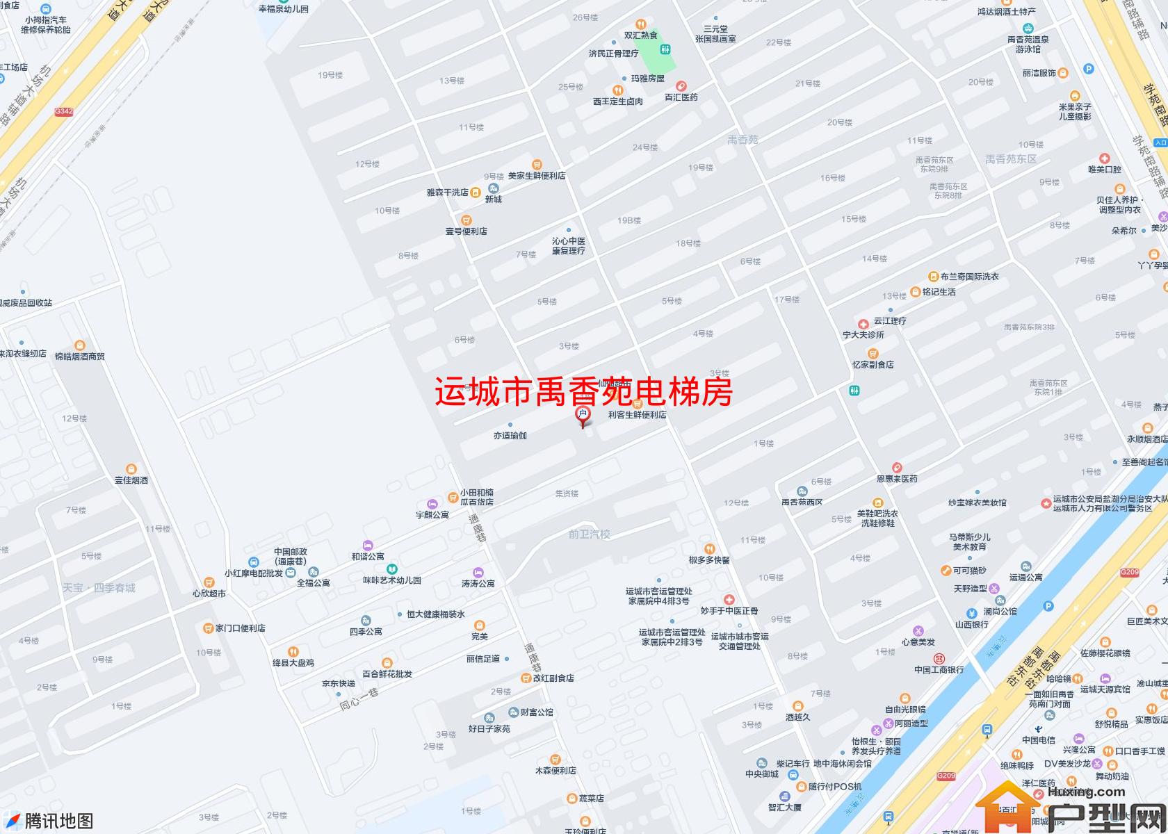 禹香苑电梯房小区 - 户型网