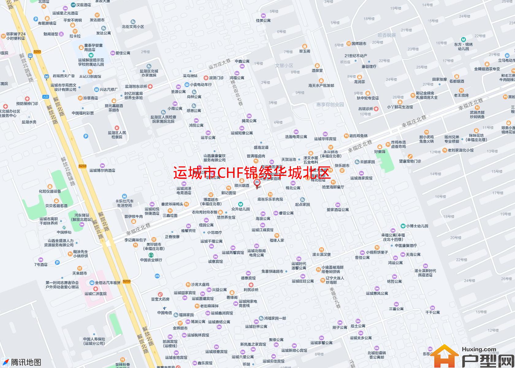 CHF锦绣华城北区小区 - 户型网