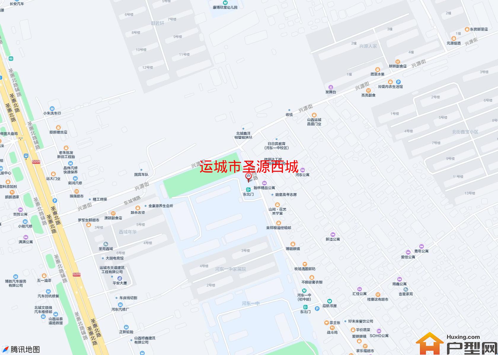 圣源西城小区 - 户型网