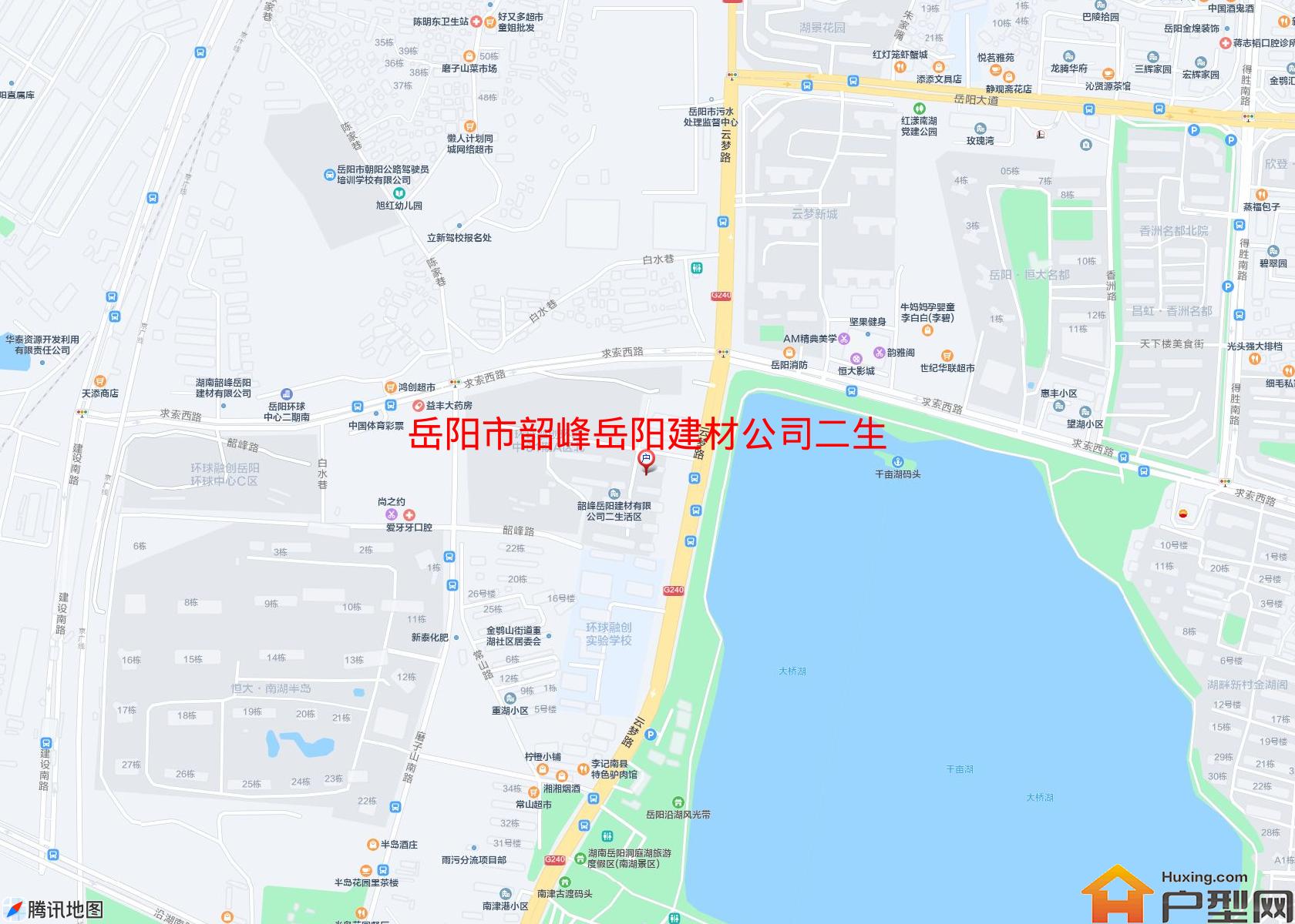 韶峰岳阳建材公司二生活区小区 - 户型网
