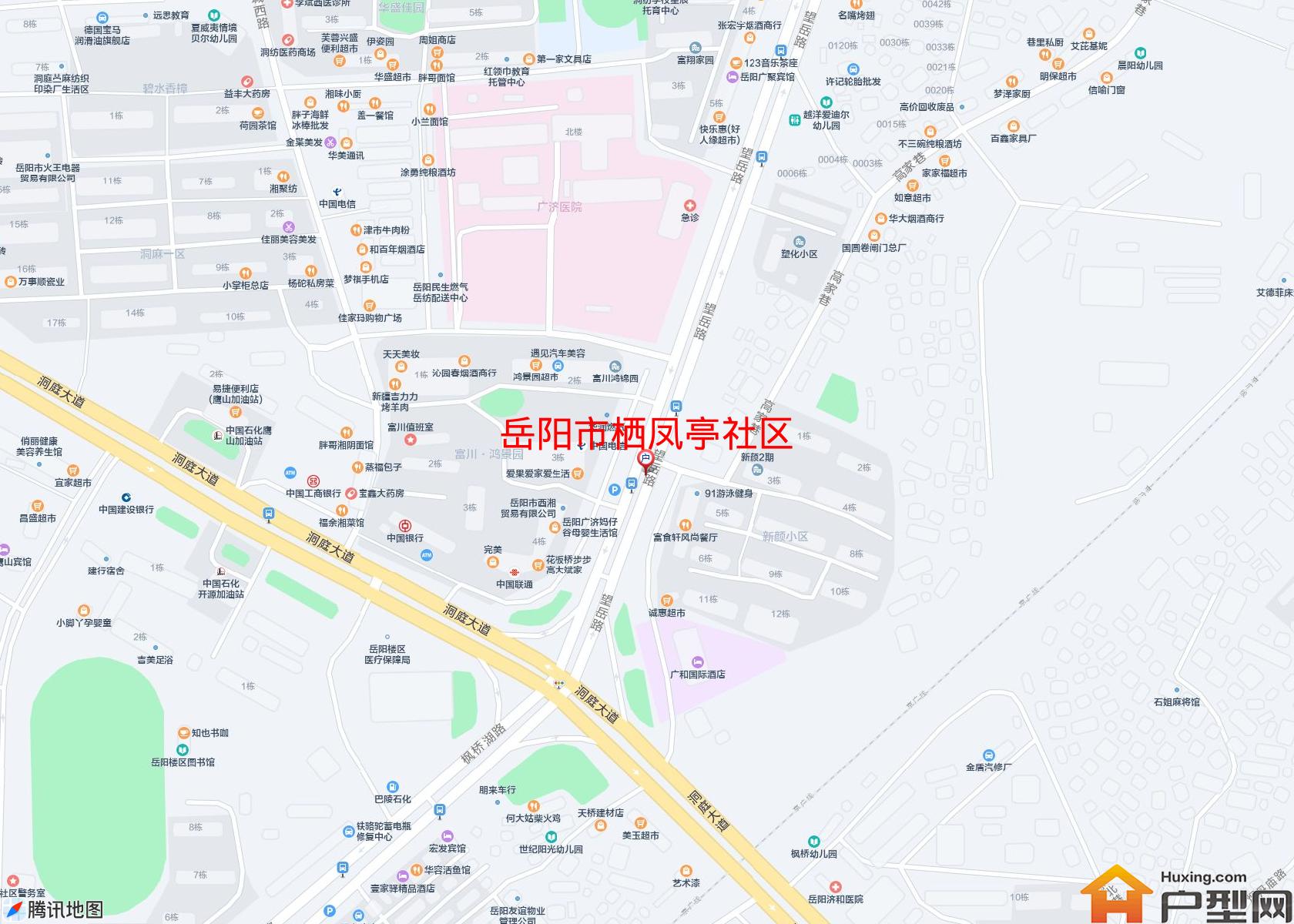 栖凤亭社区小区 - 户型网