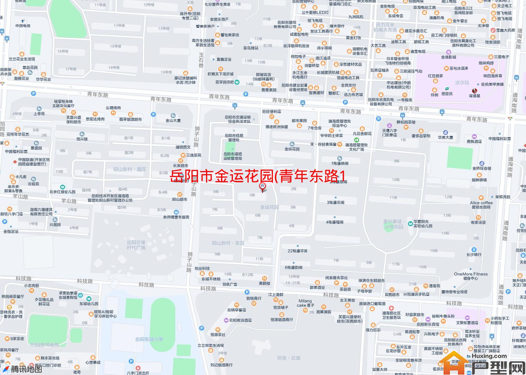 金运花园(青年东路1130号)小区 - 户型网