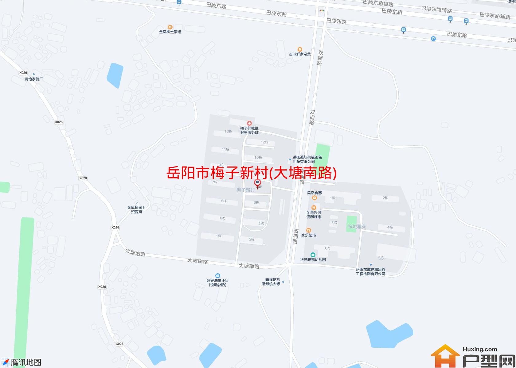 梅子新村(大塘南路)小区 - 户型网
