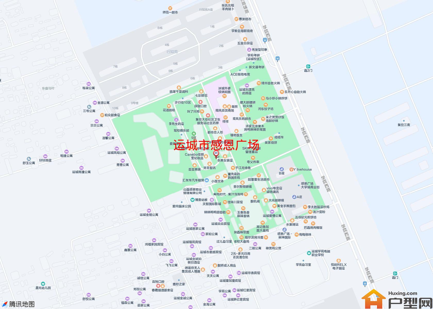 感恩广场小区 - 户型网
