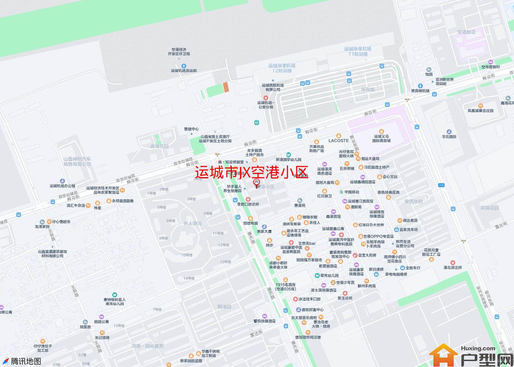 JX空港小区小区 - 户型网