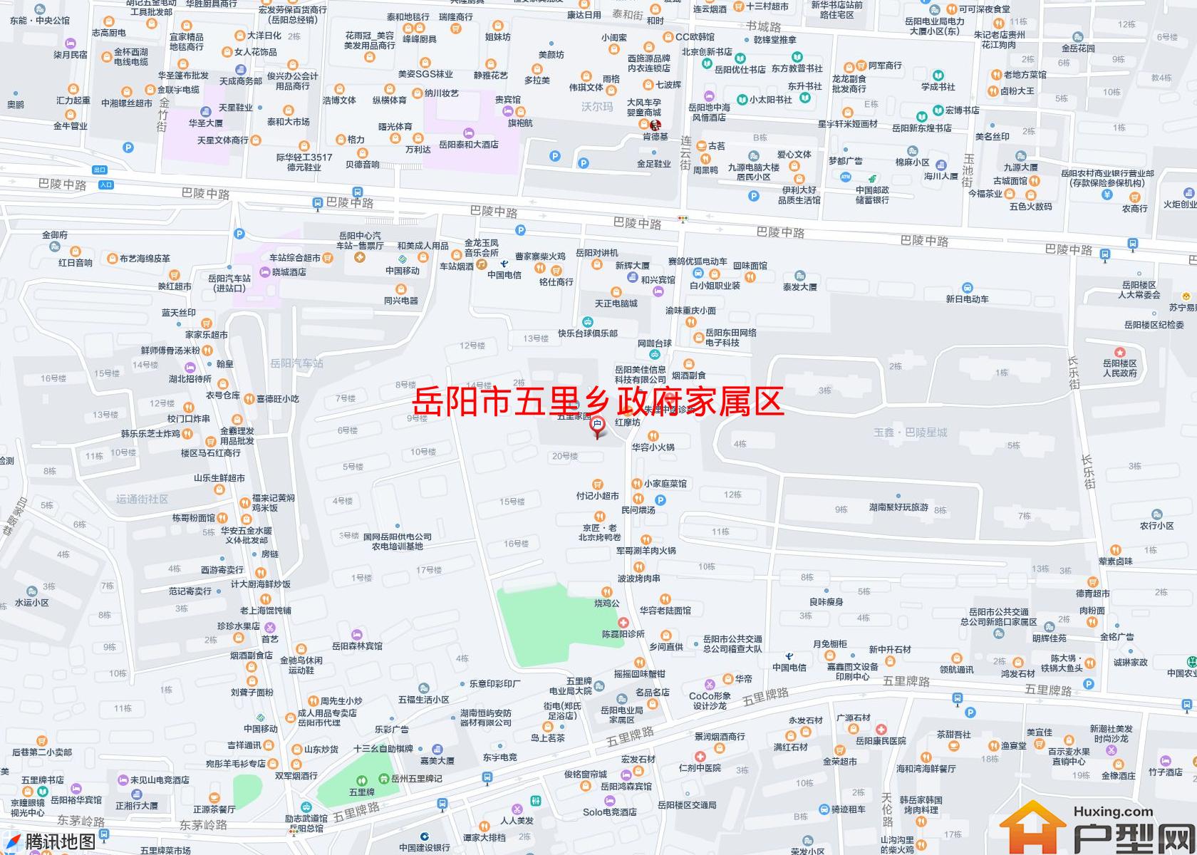 五里乡政府家属区小区 - 户型网