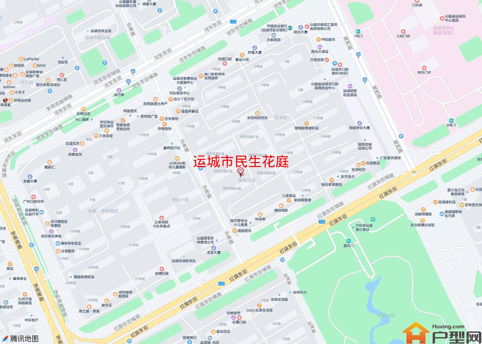 民生花庭小区 - 户型网