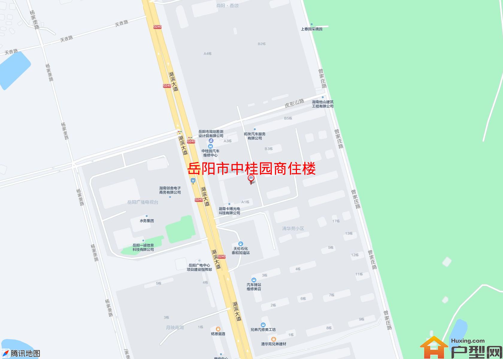 中桂园商住楼小区 - 户型网