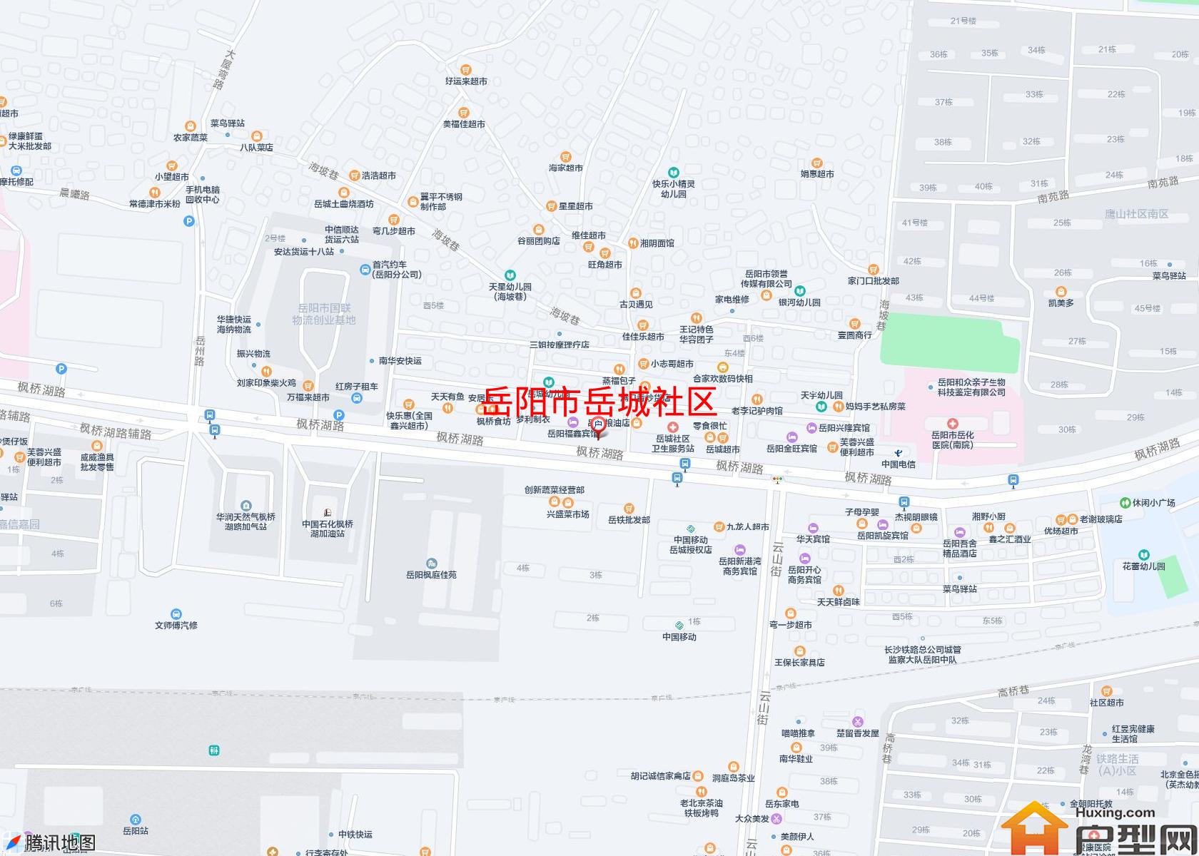 岳城社区小区 - 户型网