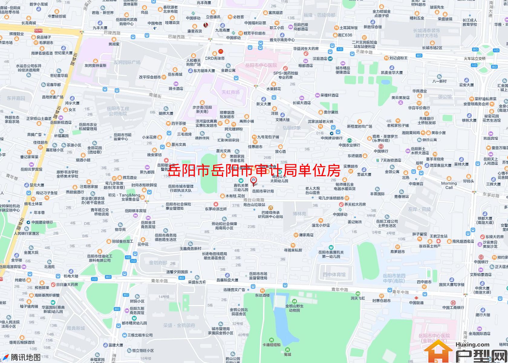 岳阳市审计局单位房小区 - 户型网