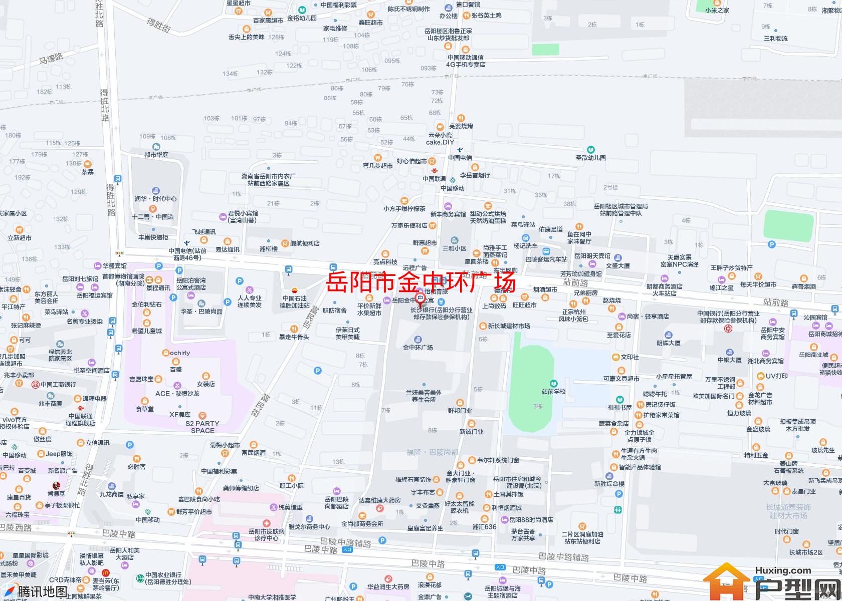 金中环广场小区 - 户型网