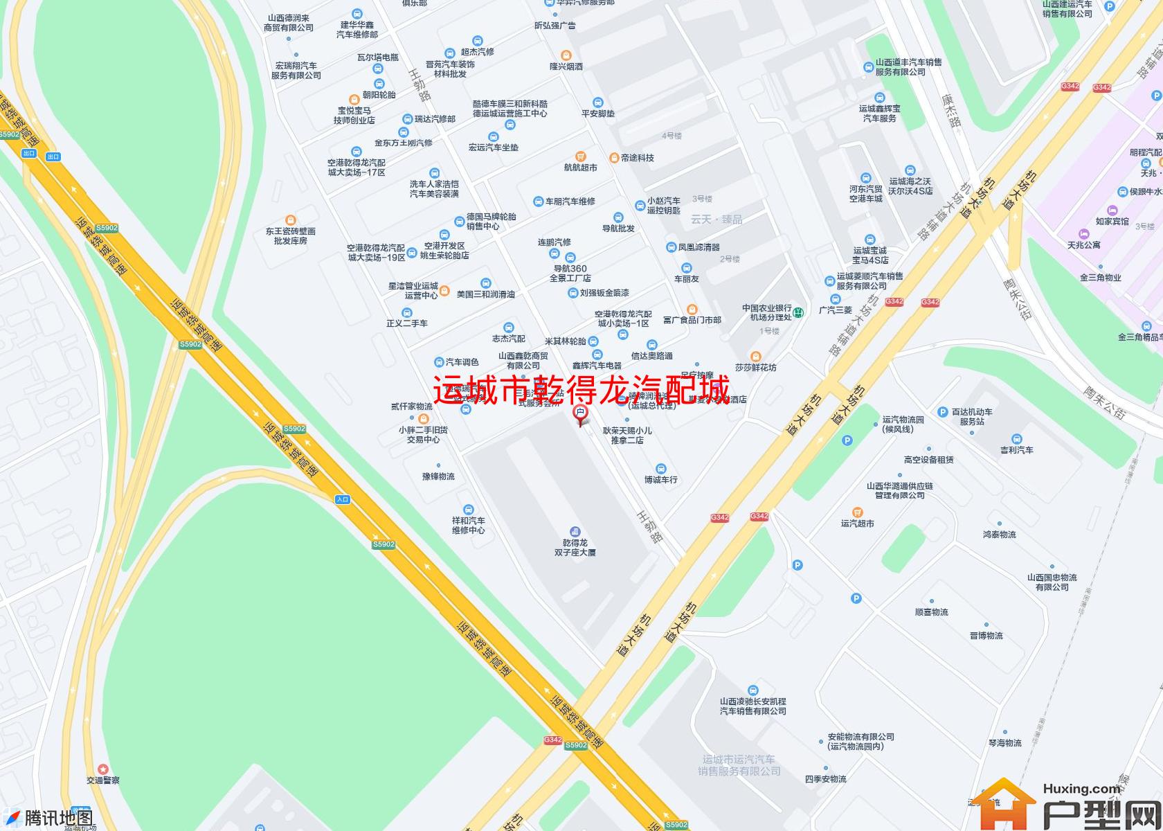 乾得龙汽配城小区 - 户型网
