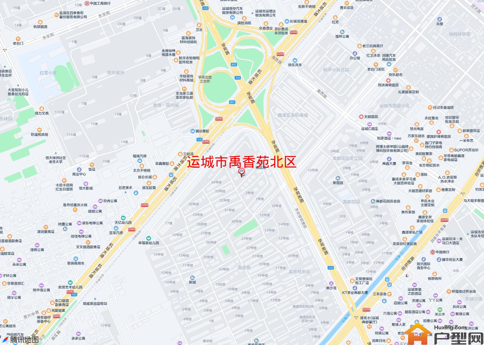 禹香苑北区小区 - 户型网